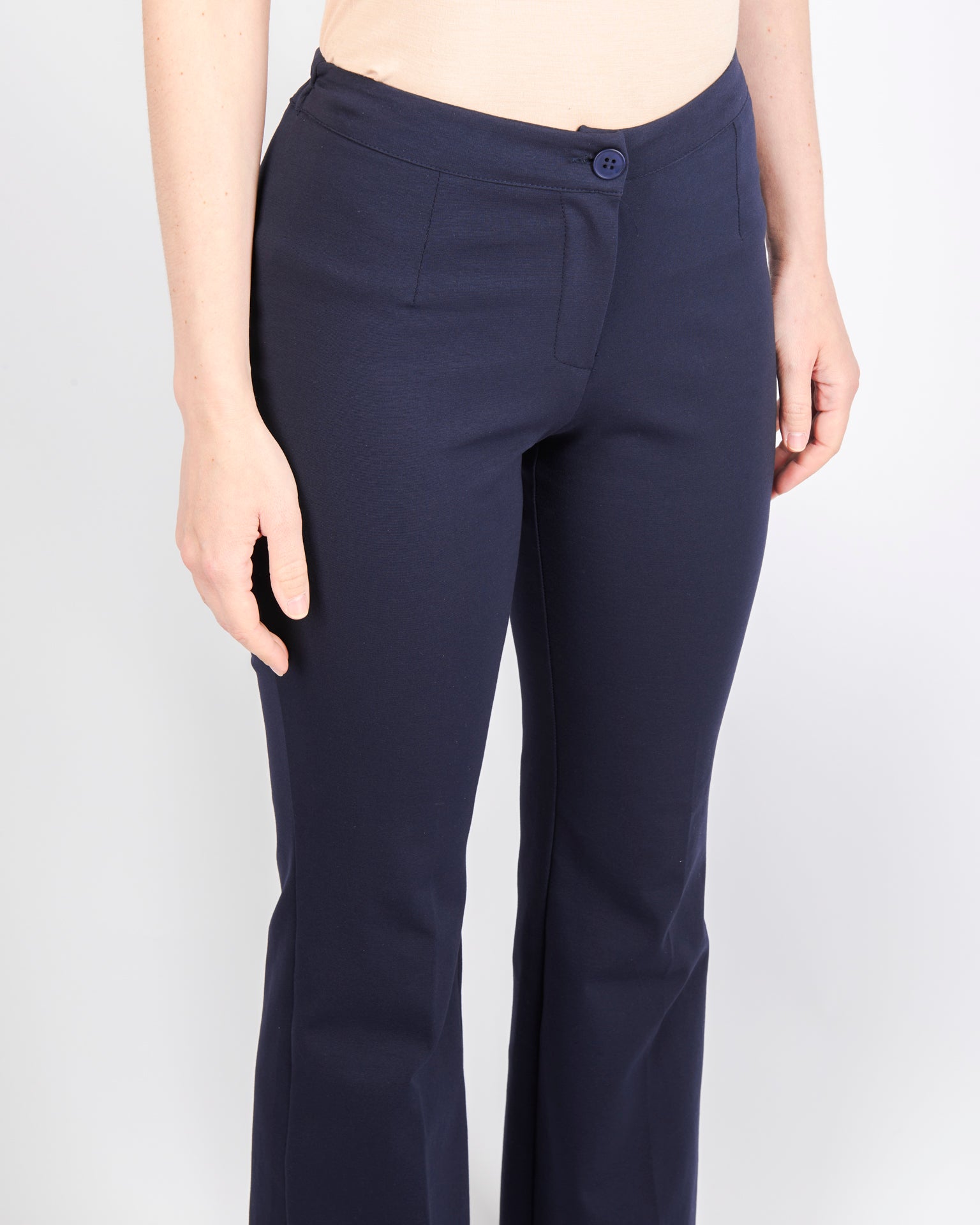Pantalone zampa punto milano comfort G164/1