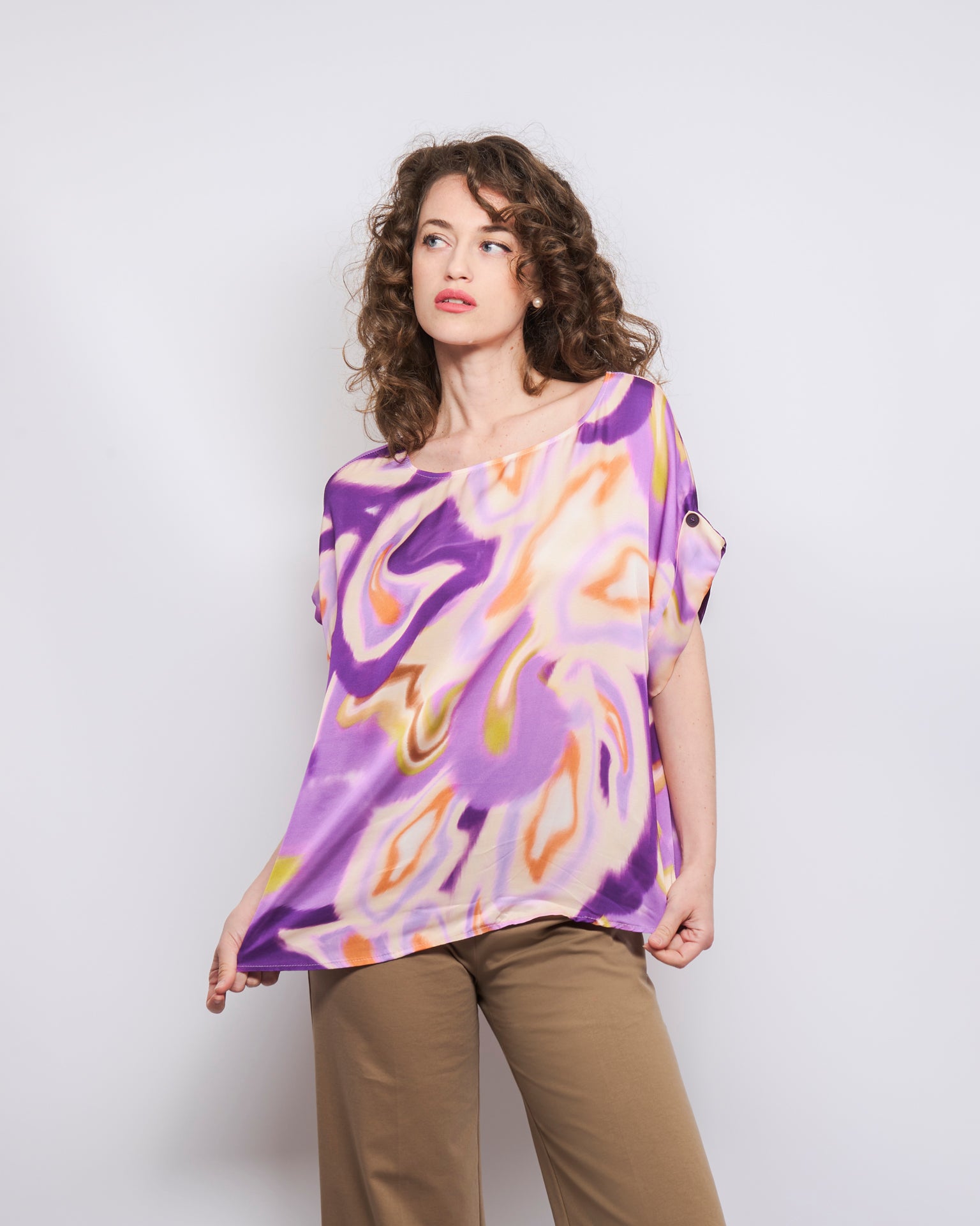 Blusa manica scesa STAMIRA