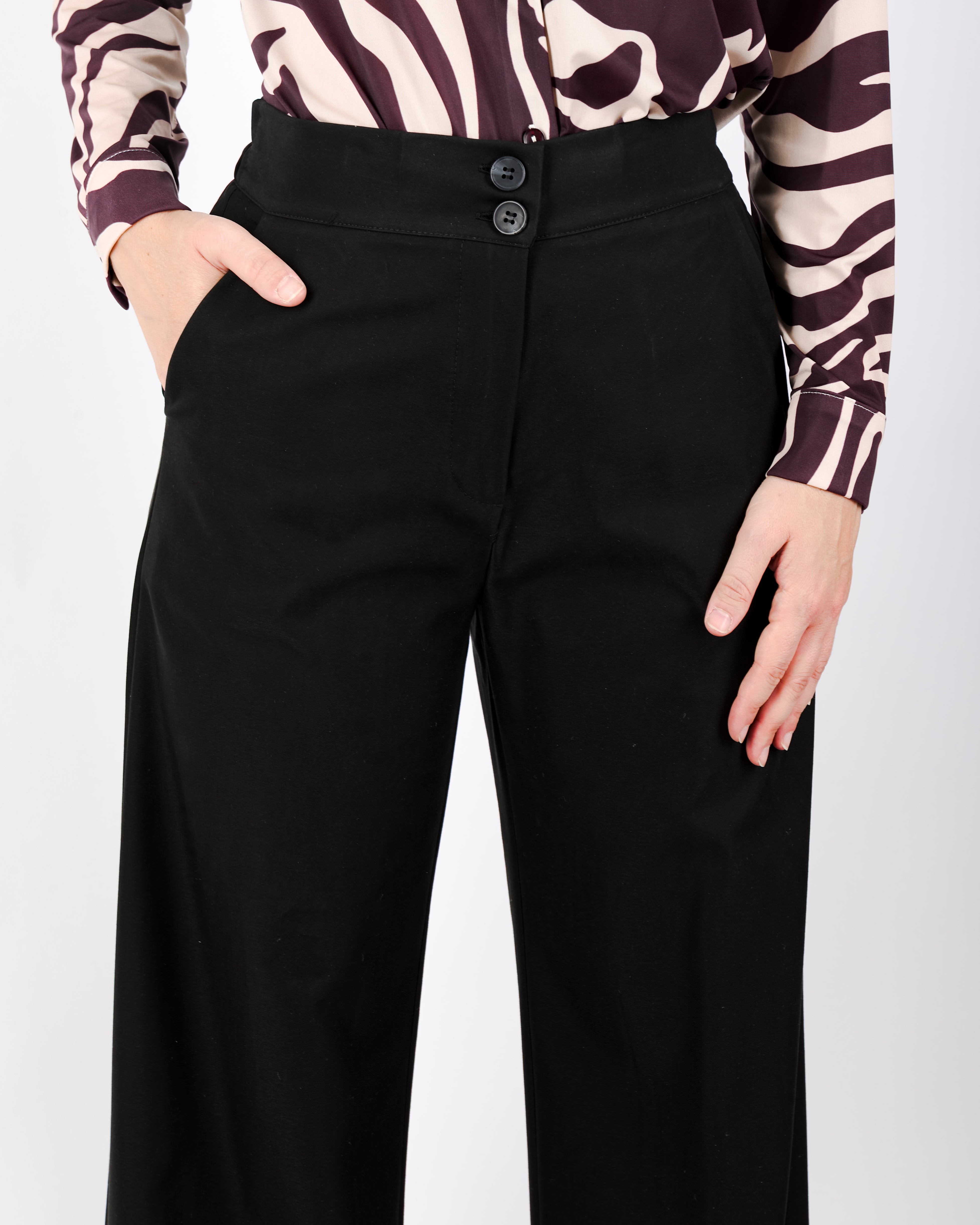 Pantalone in cupro largo soft PA 790