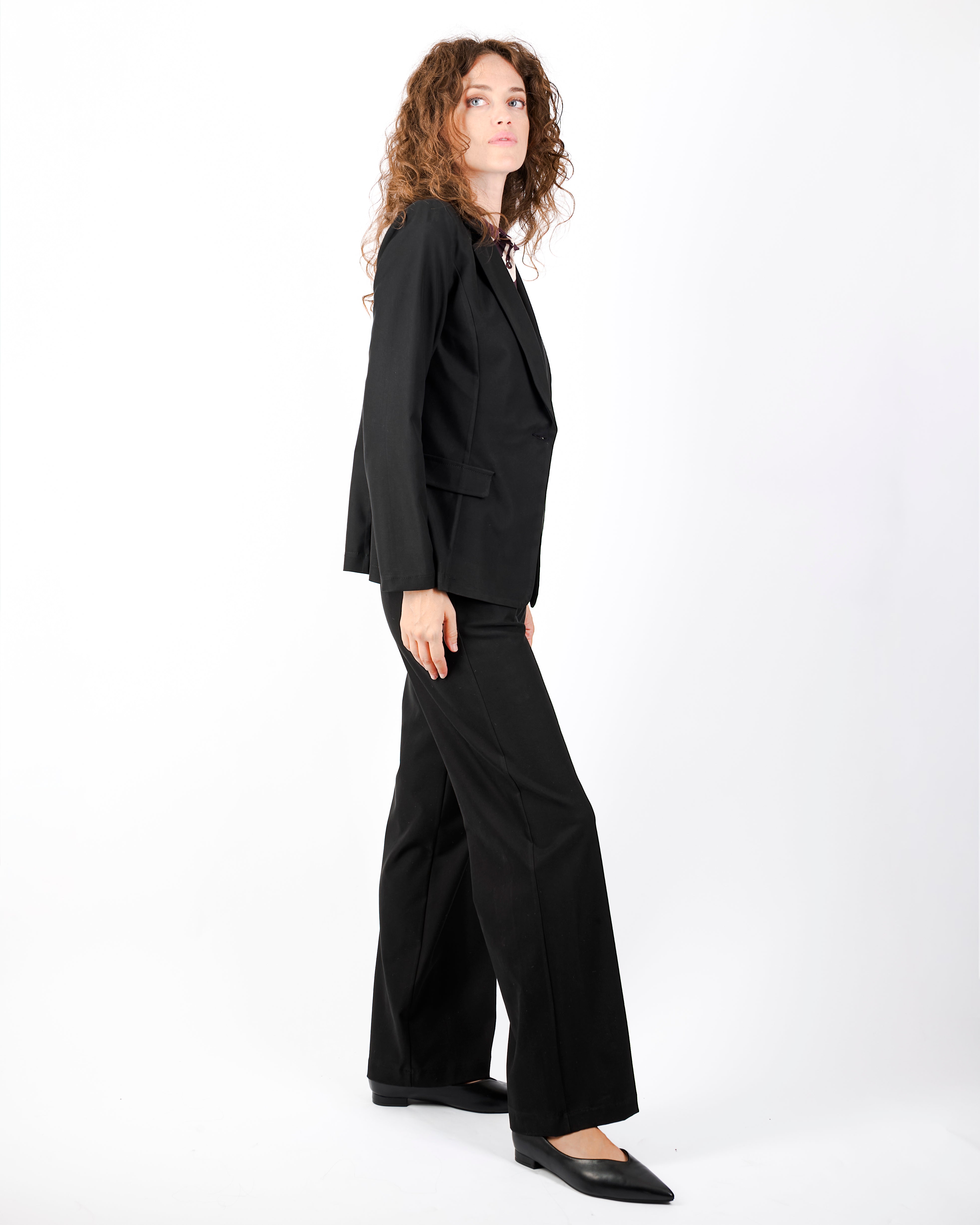 Giacca bottone in cupro soft GI 700