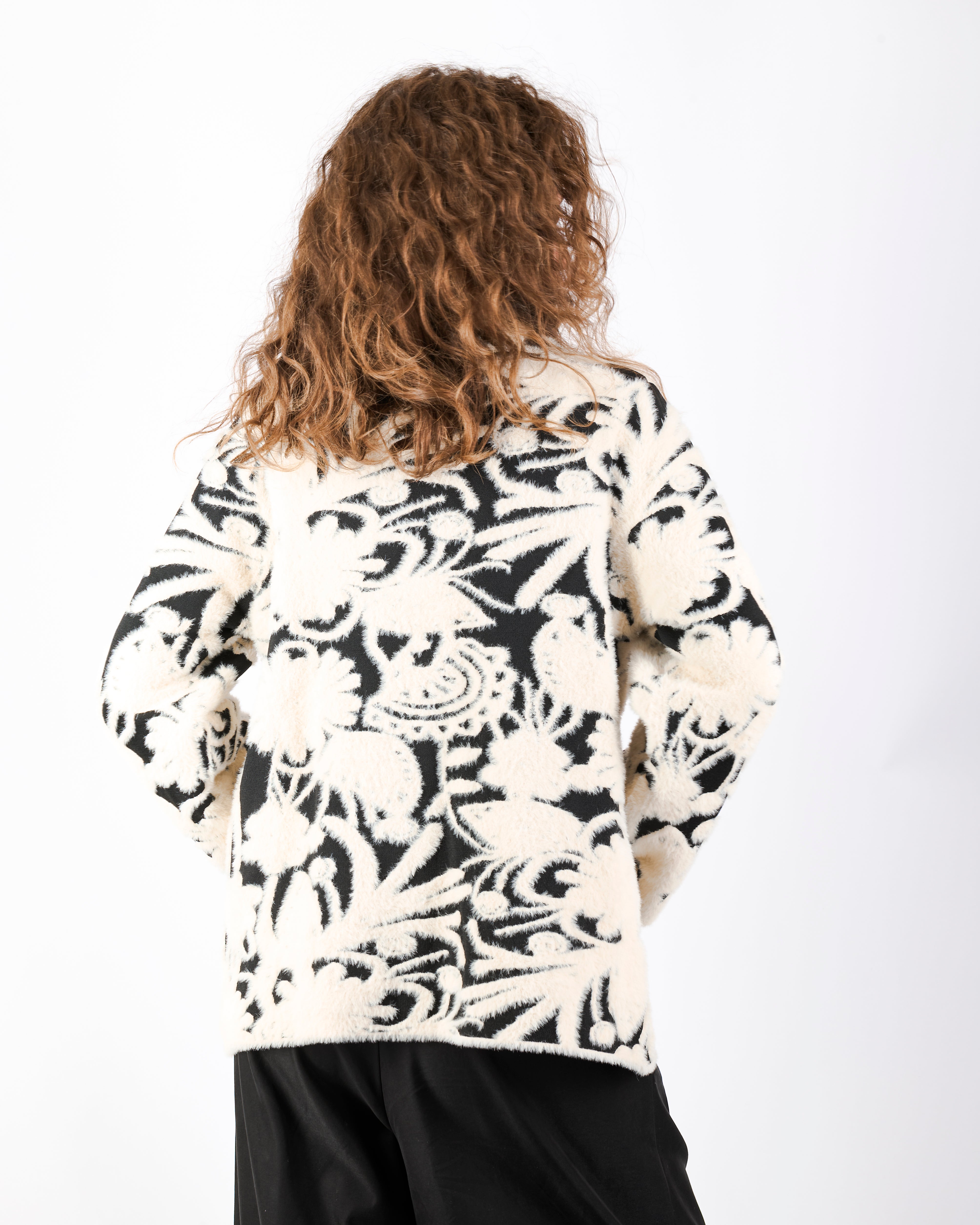 Giacca cappotto doppio petto jaquard 2610