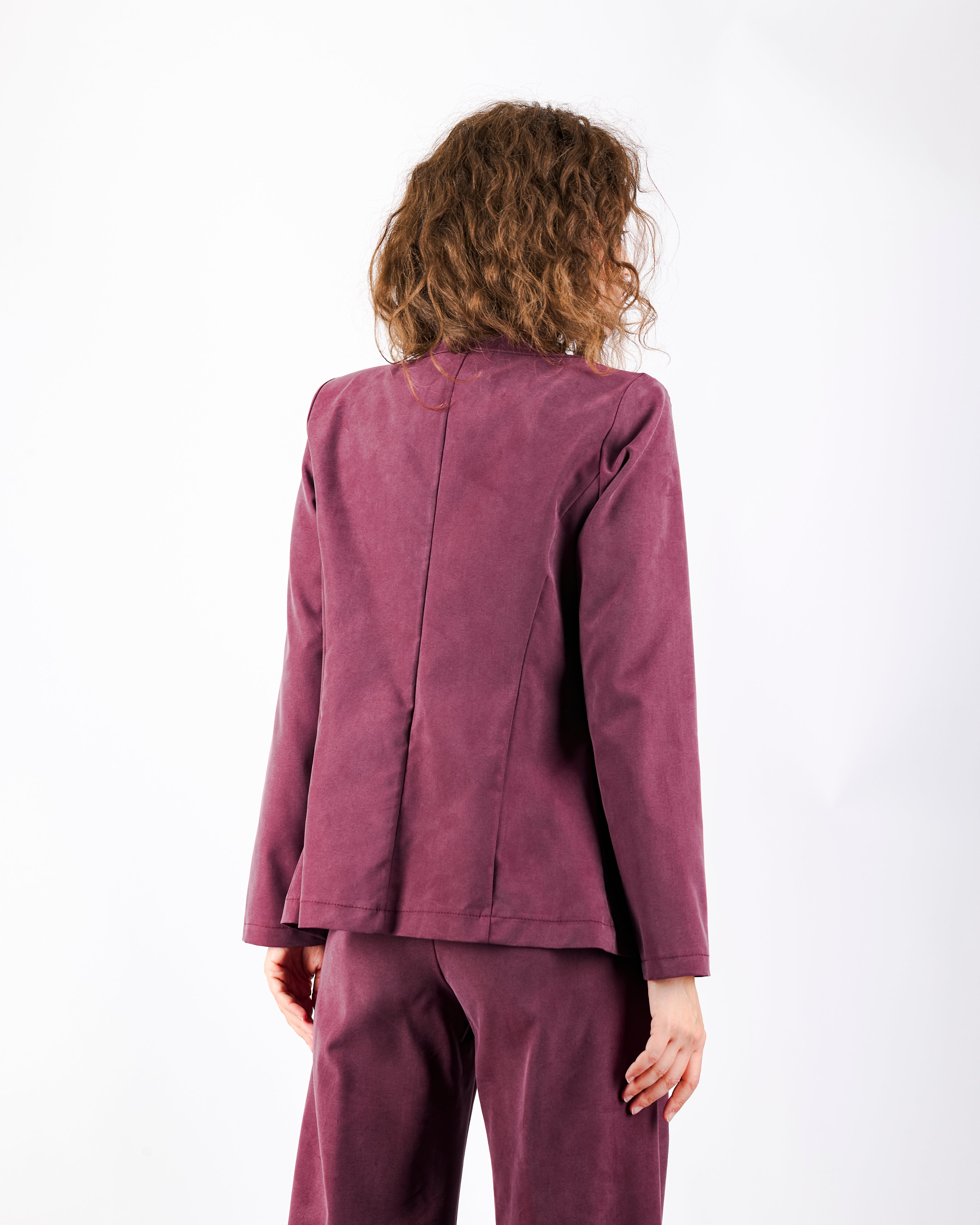 Giacca bottone in cupro soft GI 700