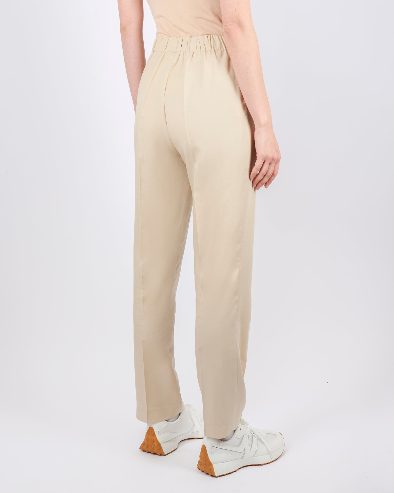 Pantalone elastico dietro lino LASCITO