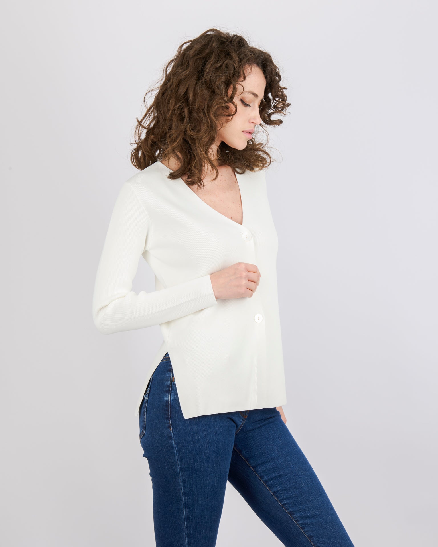 Giacca cardigan 3 bottoni NEWLK07