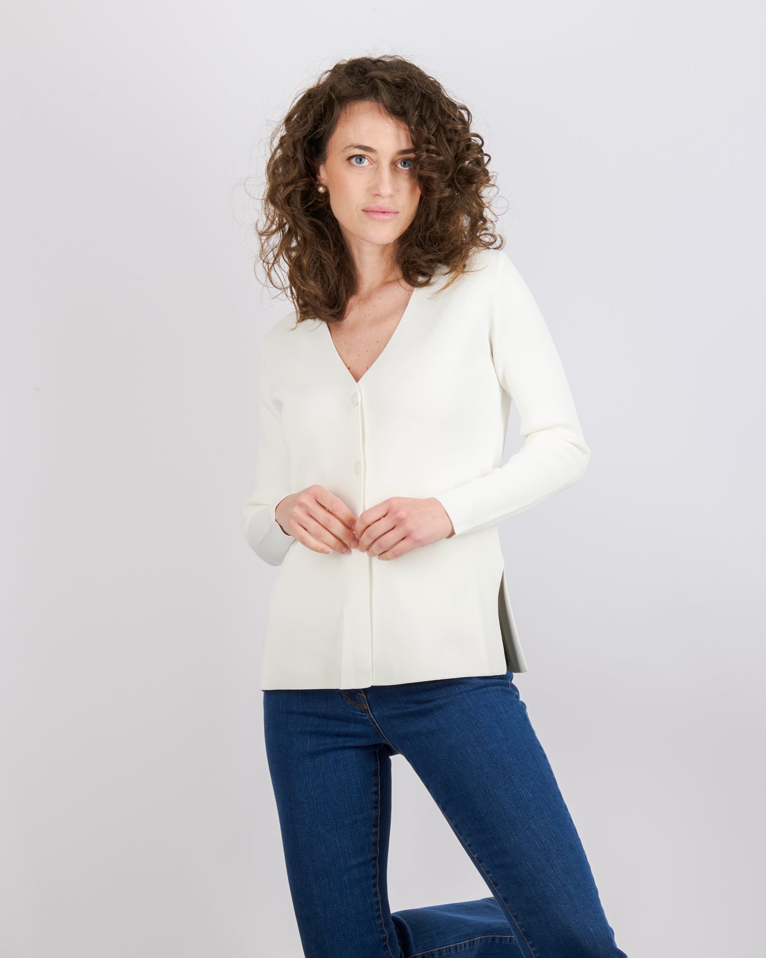 Giacca cardigan 3 bottoni NEWLK07