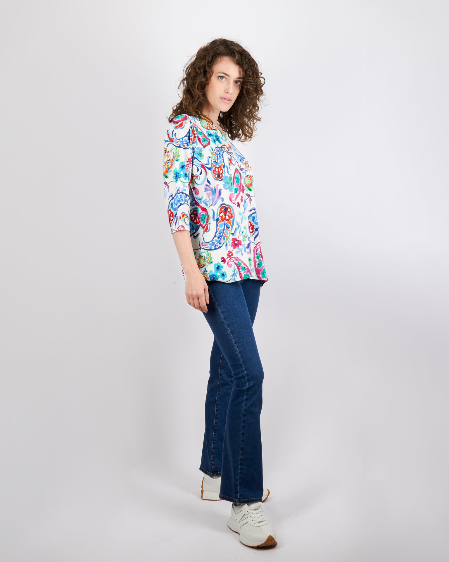Maglia scollo lunetta Q 3/4