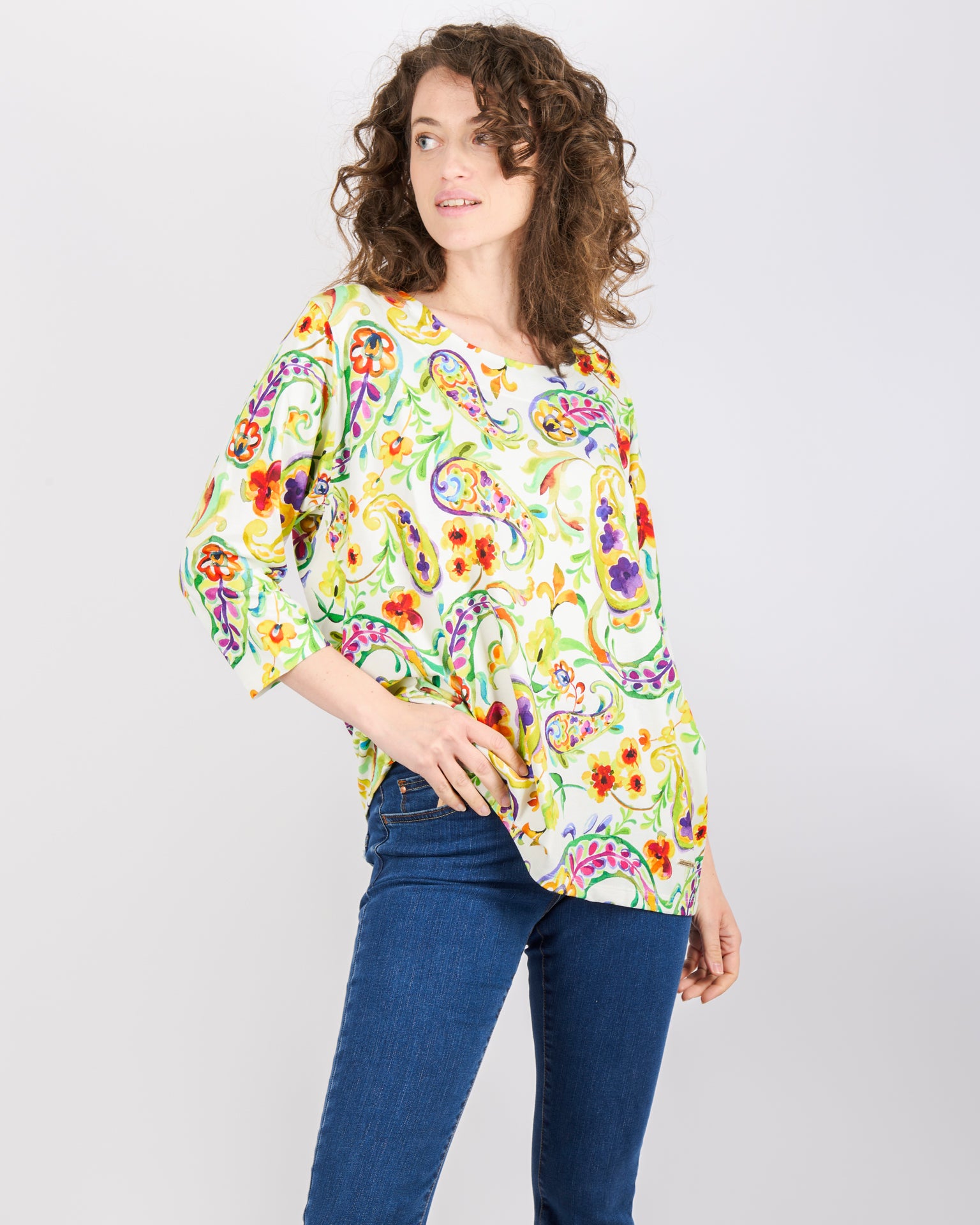 Maglia scollo lunetta Q 3/4