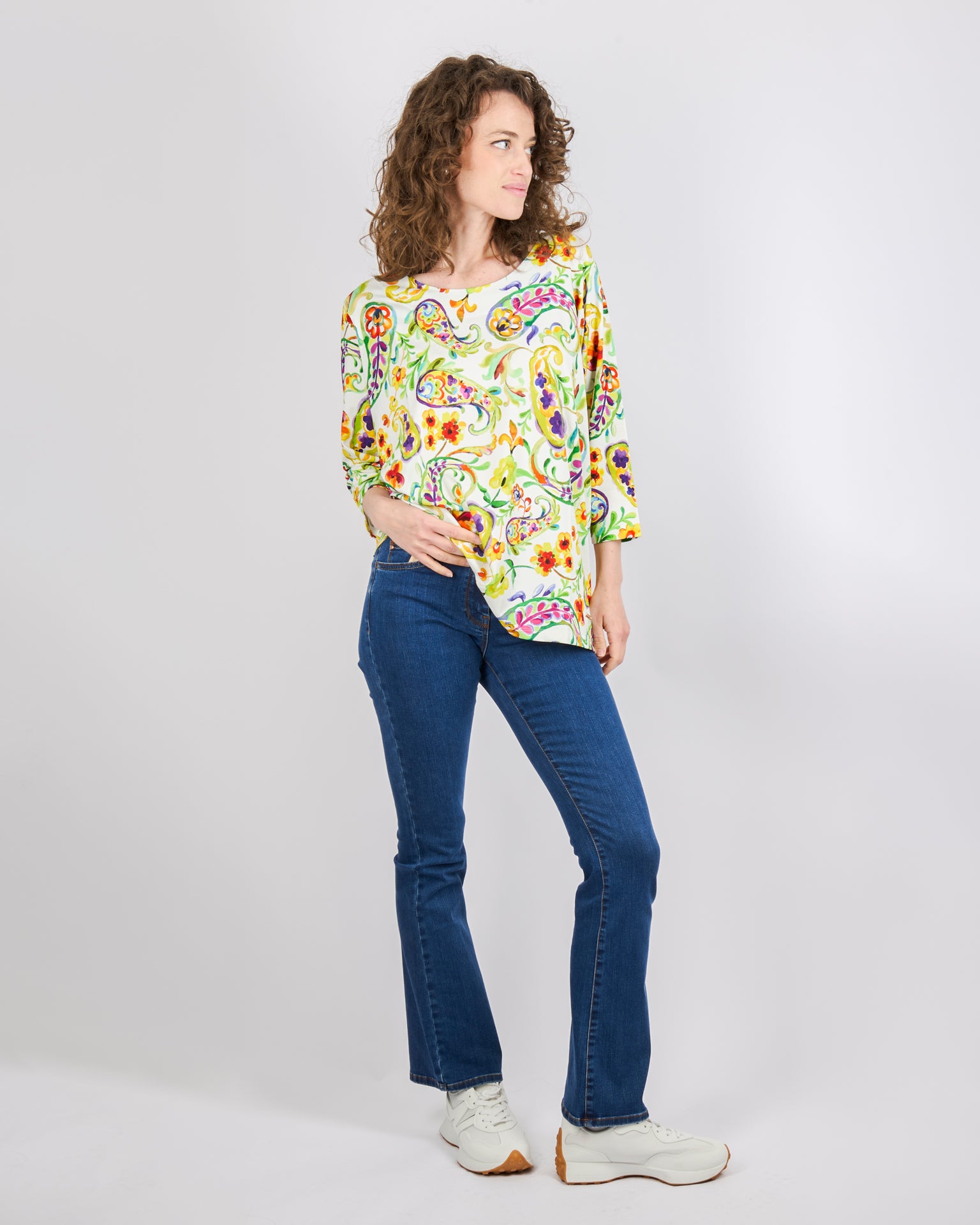 Maglia scollo lunetta Q 3/4