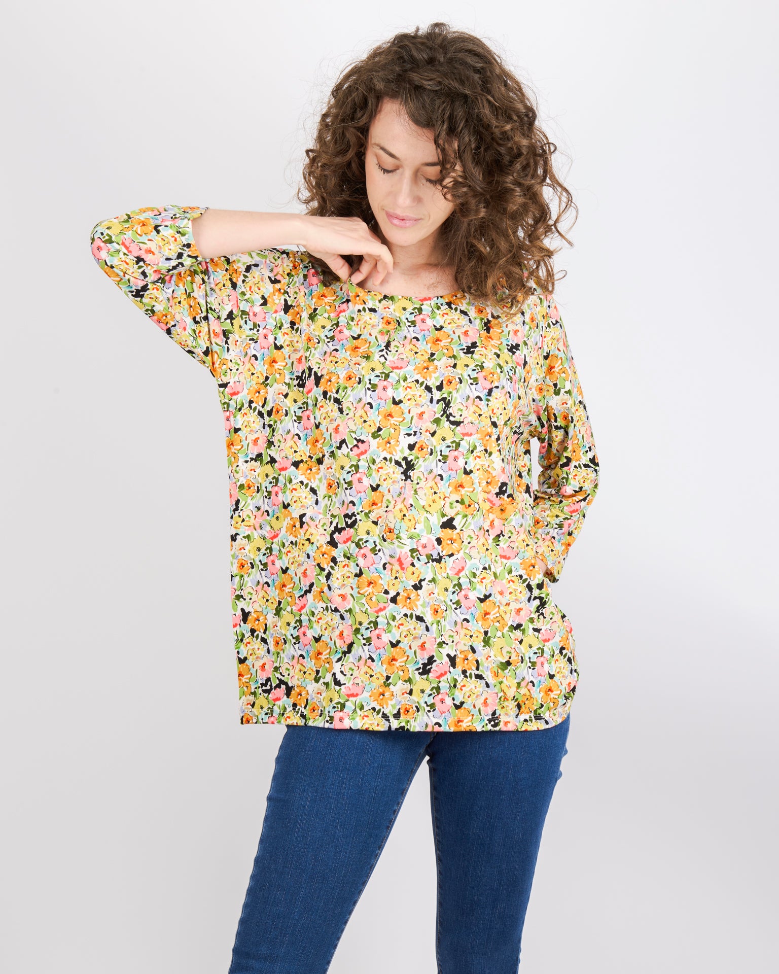 Maglia scollo lunetta Q 3/4