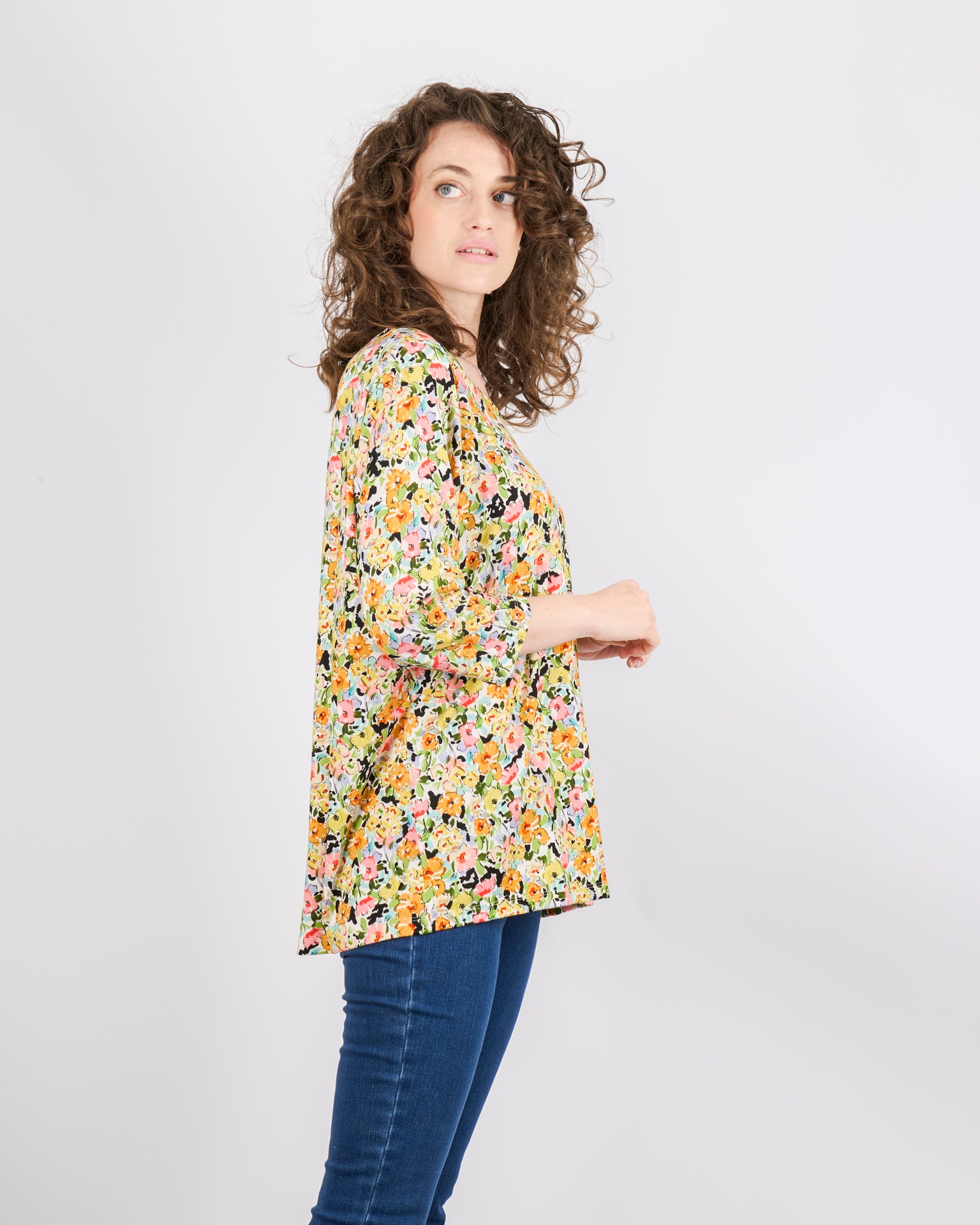 Maglia scollo lunetta Q 3/4