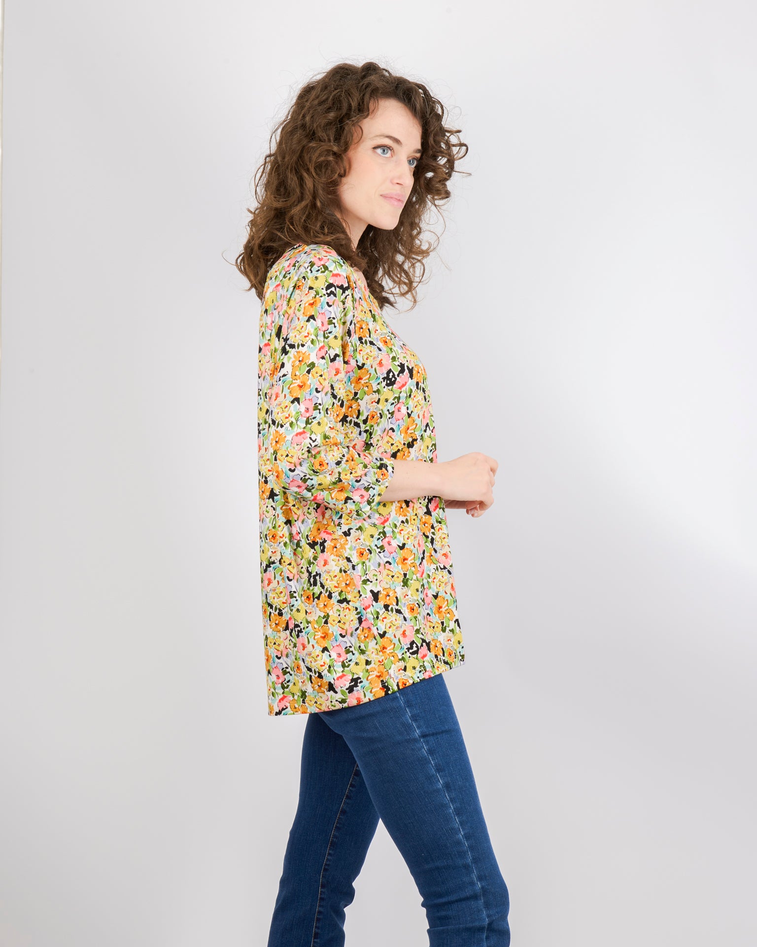 Maglia scollo lunetta Q 3/4