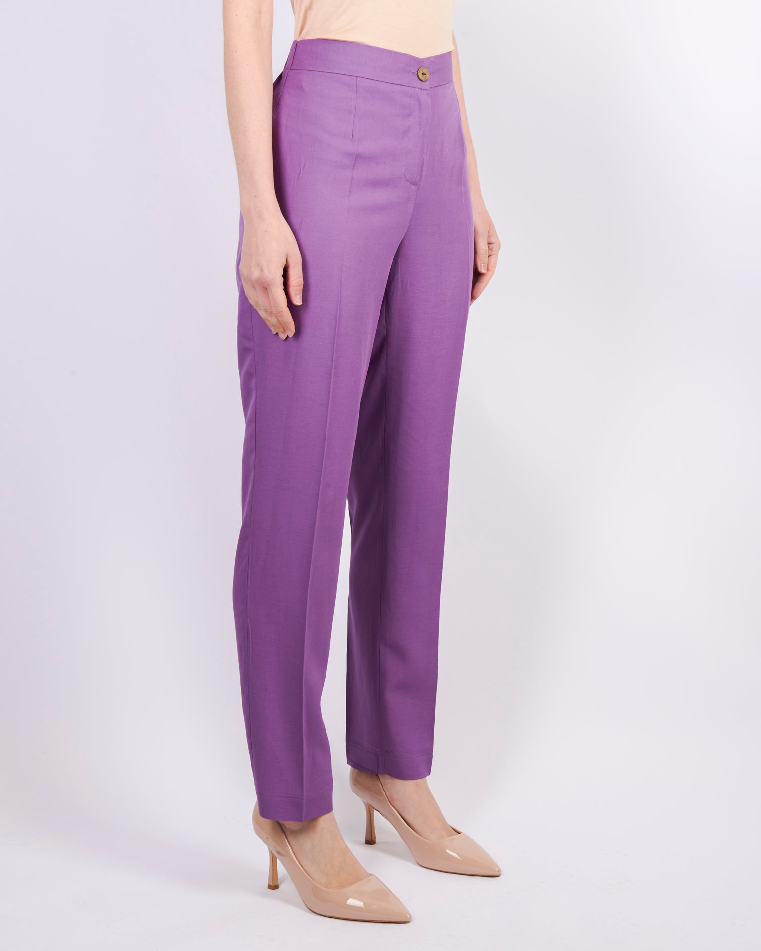 Pantalone elastico dietro lino LASCITO
