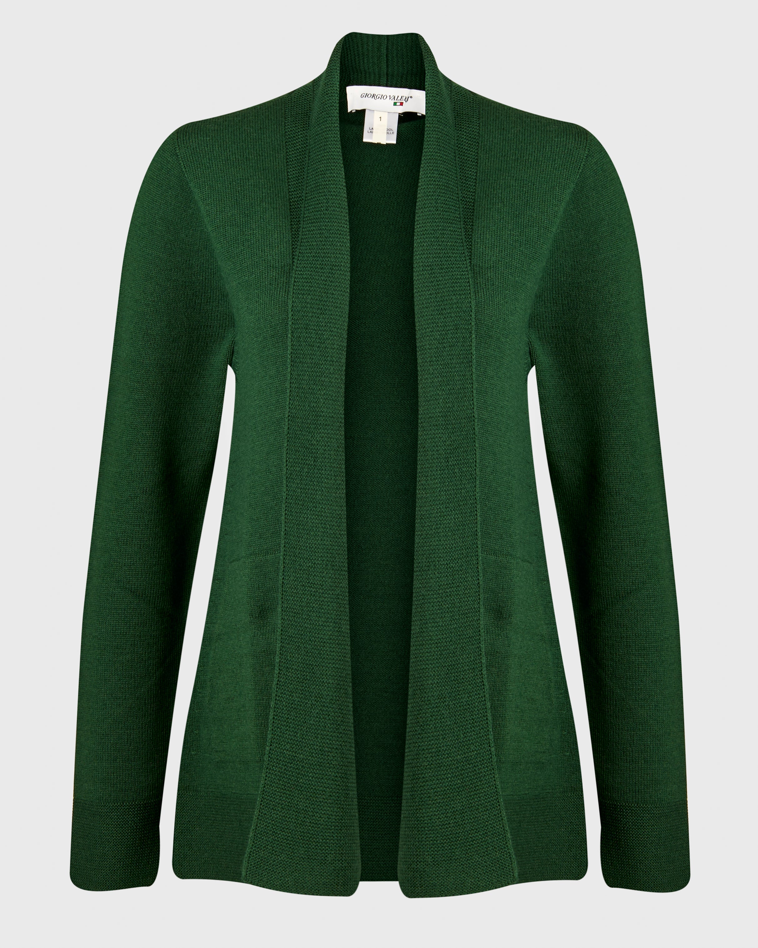 Cardigan sciallato lana ZDA1030