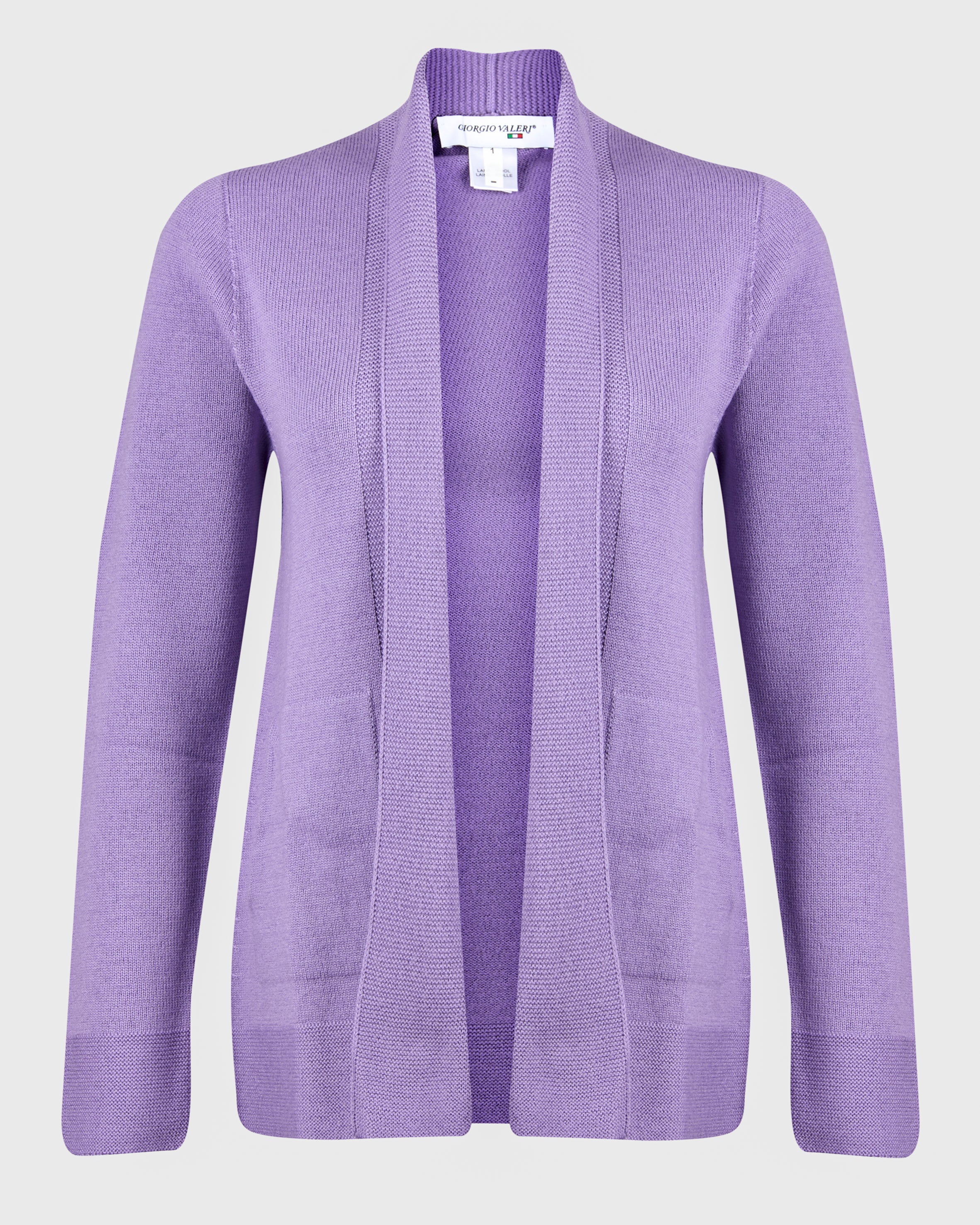 Cardigan sciallato lana ZDA1030