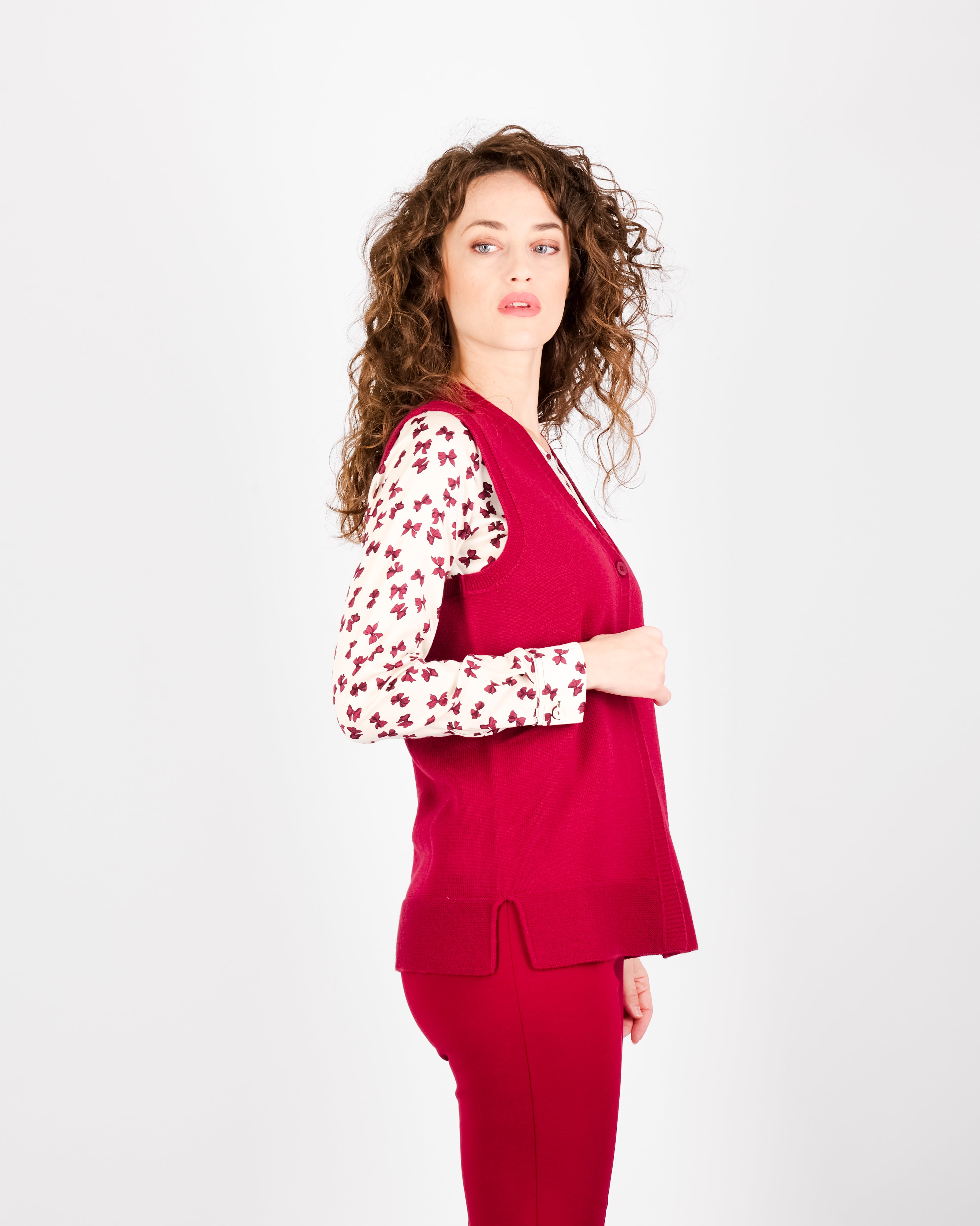 Gile' rasato pura lana 2 bottoni Z9627