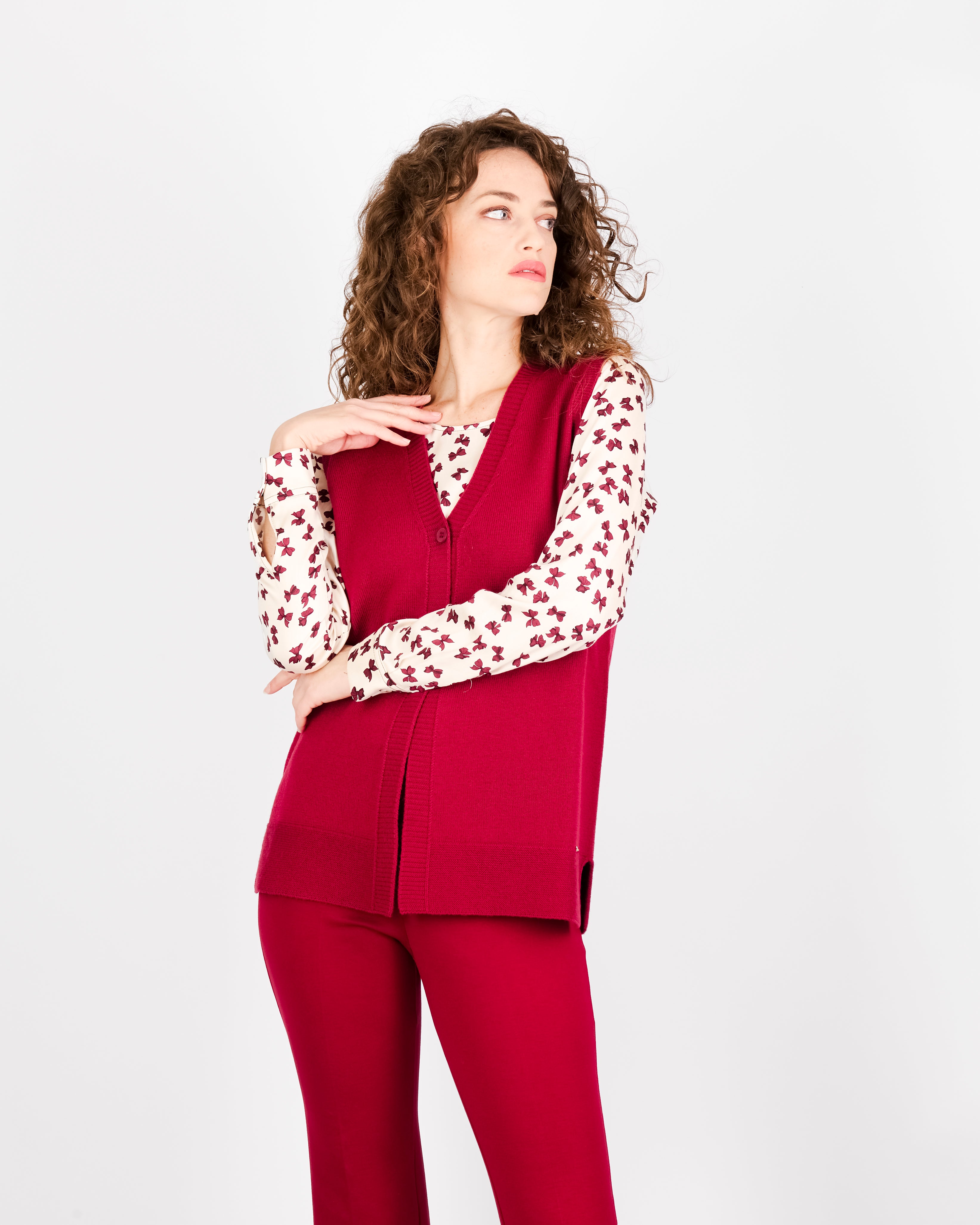 Gile' rasato pura lana 2 bottoni Z9627