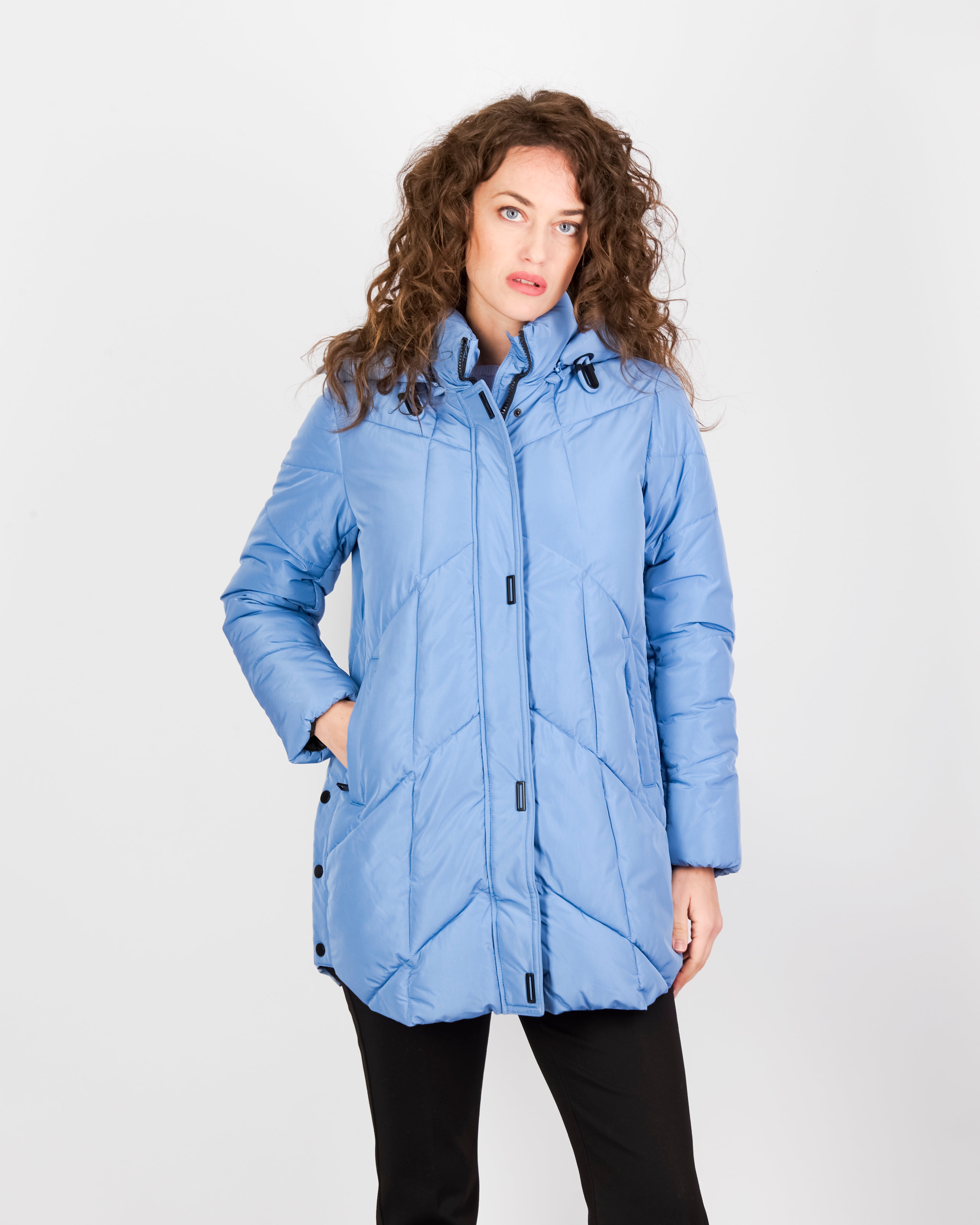 Piumino eco zip e clips accessorio CRISTAL