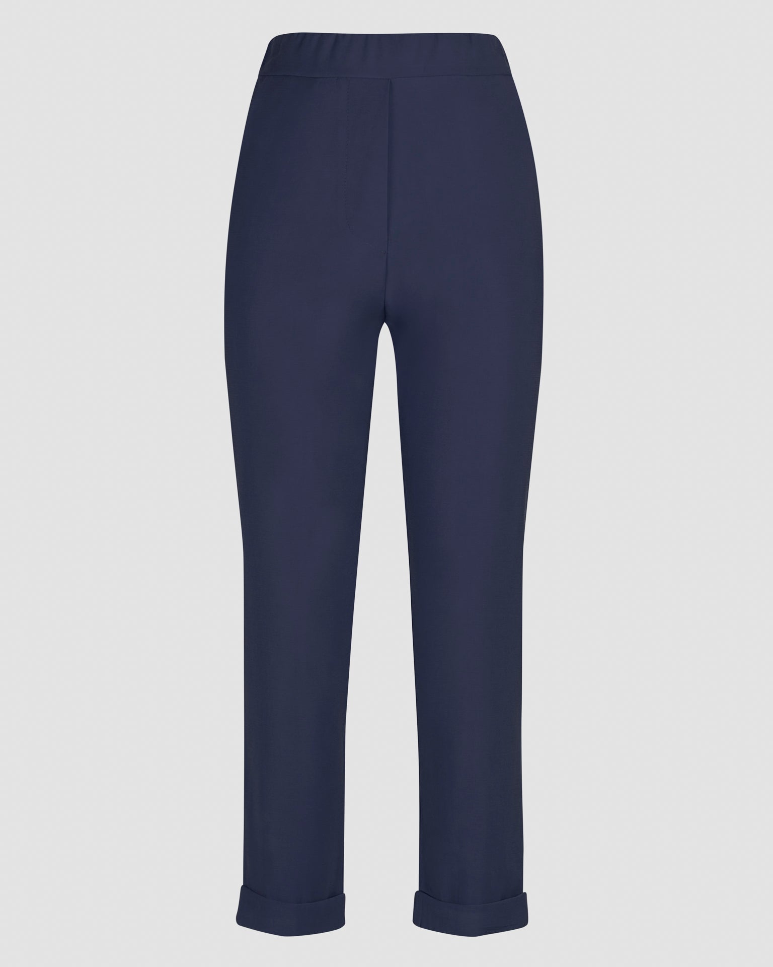 Pantalone con tasca e risvolto cupro G112/21