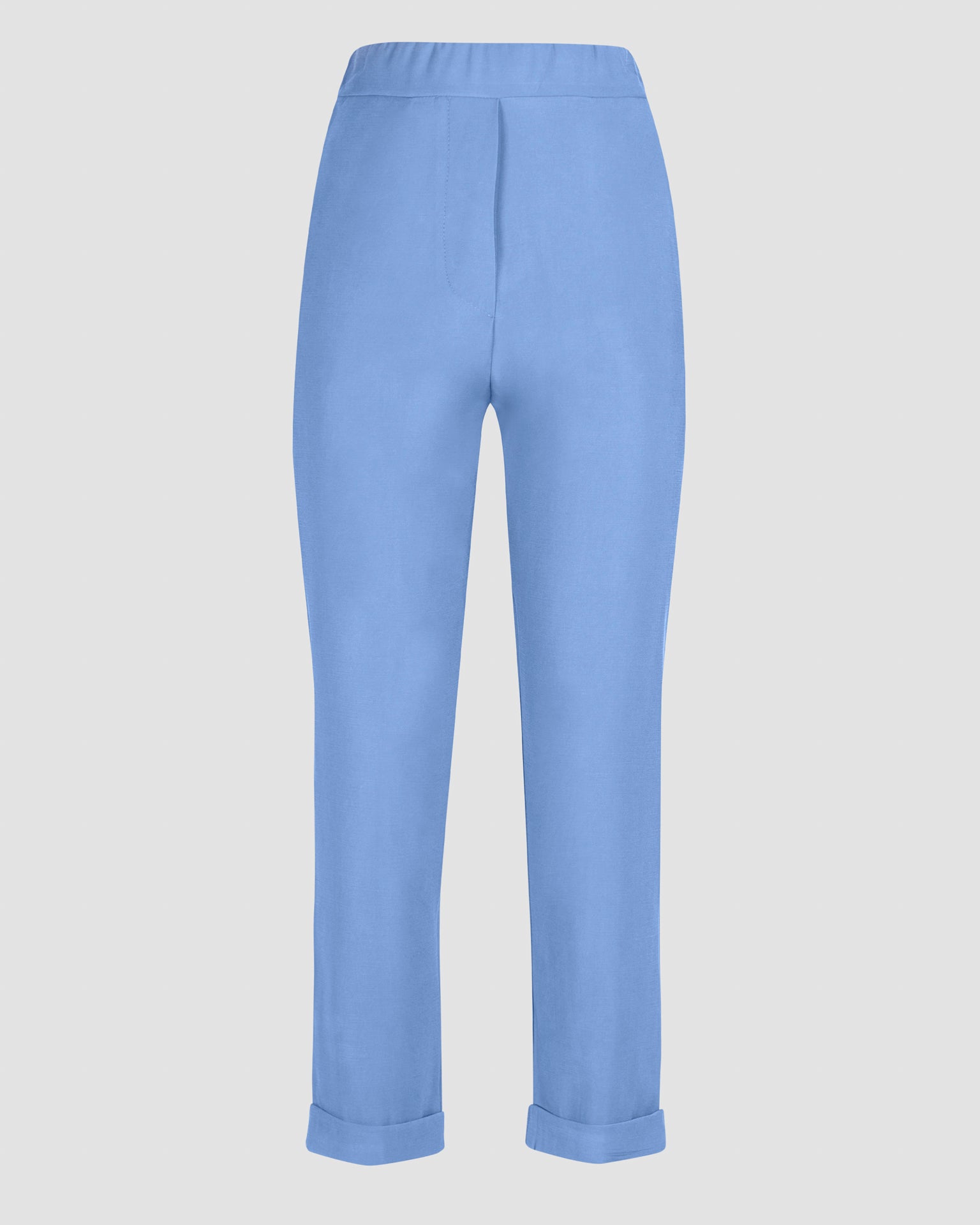 Pantalone con tasca e risvolto cupro G112/21
