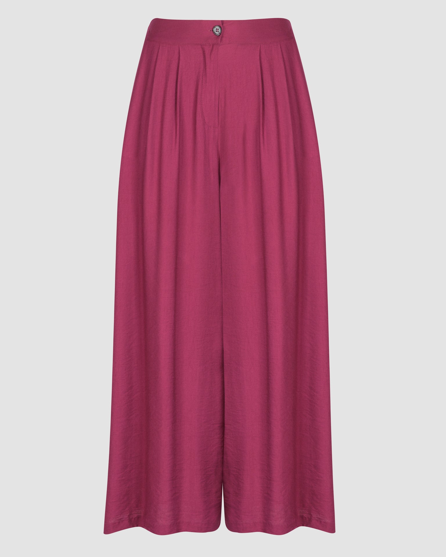 Pantalone fluido in viscosa palazzo DS1030