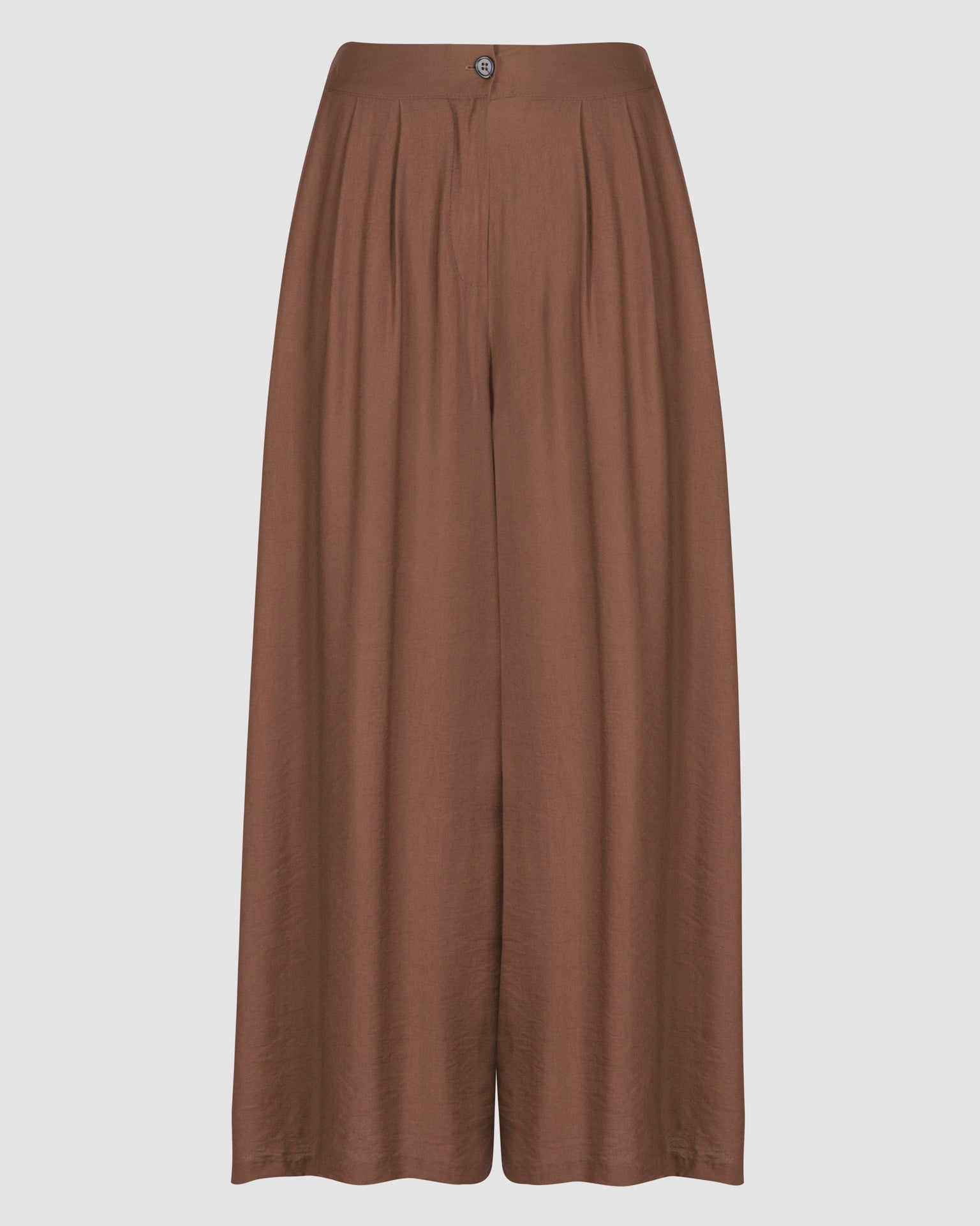 Pantalone fluido in viscosa palazzo DS1030