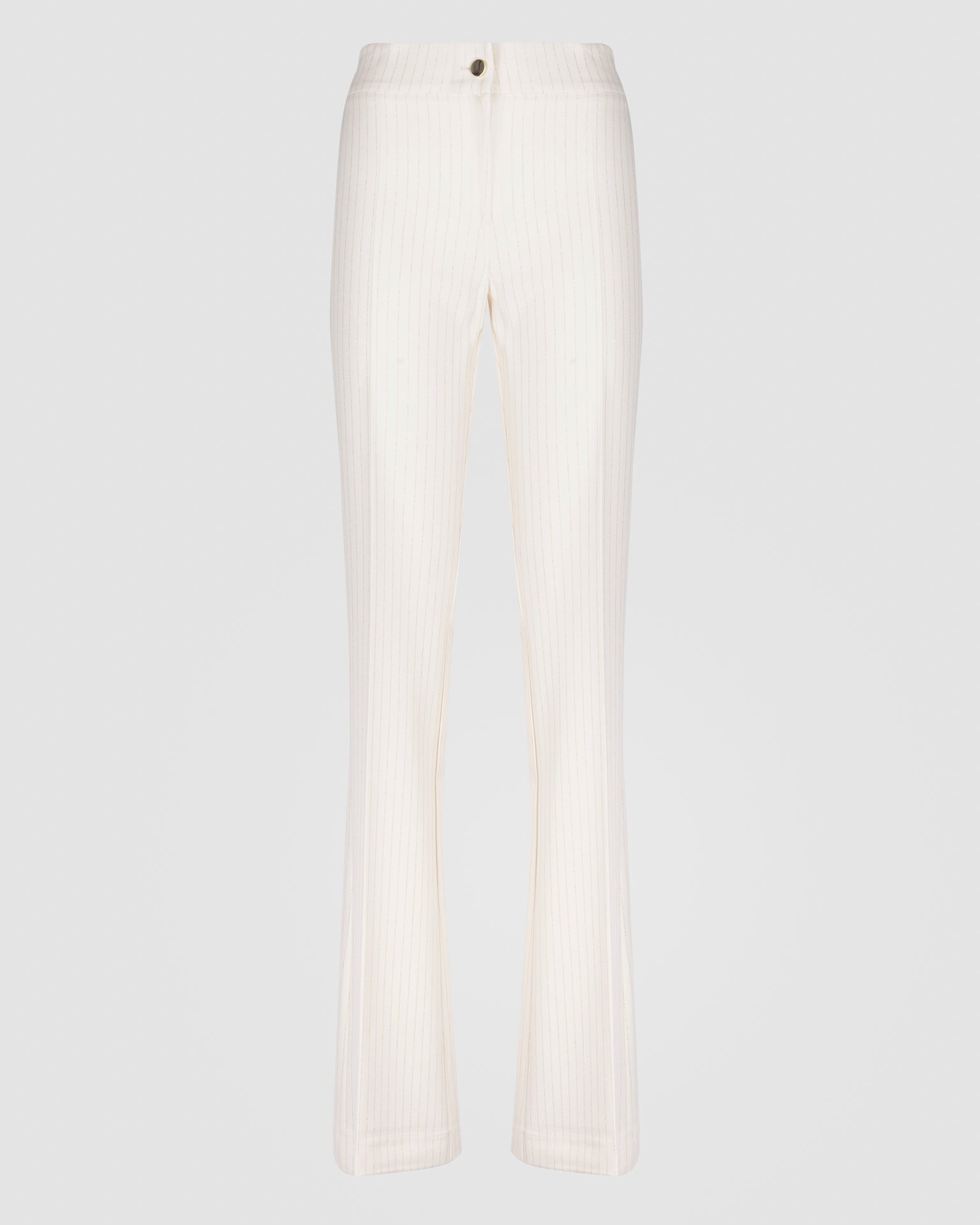 Pantalone zampa tecnico gessato TURACCIOLO