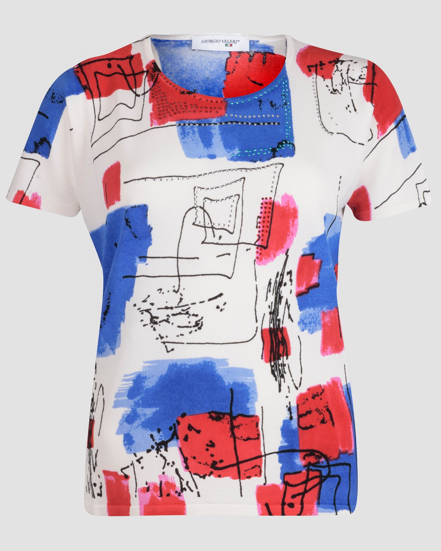 Maglia in viscosa fantasia MM L6192