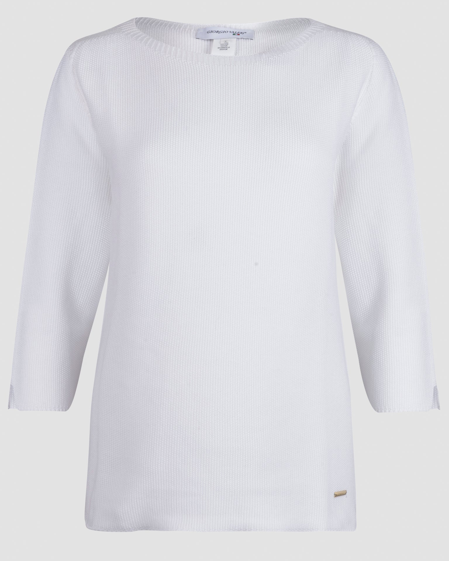 Maglia giro in cotone CHICCO RISO EST