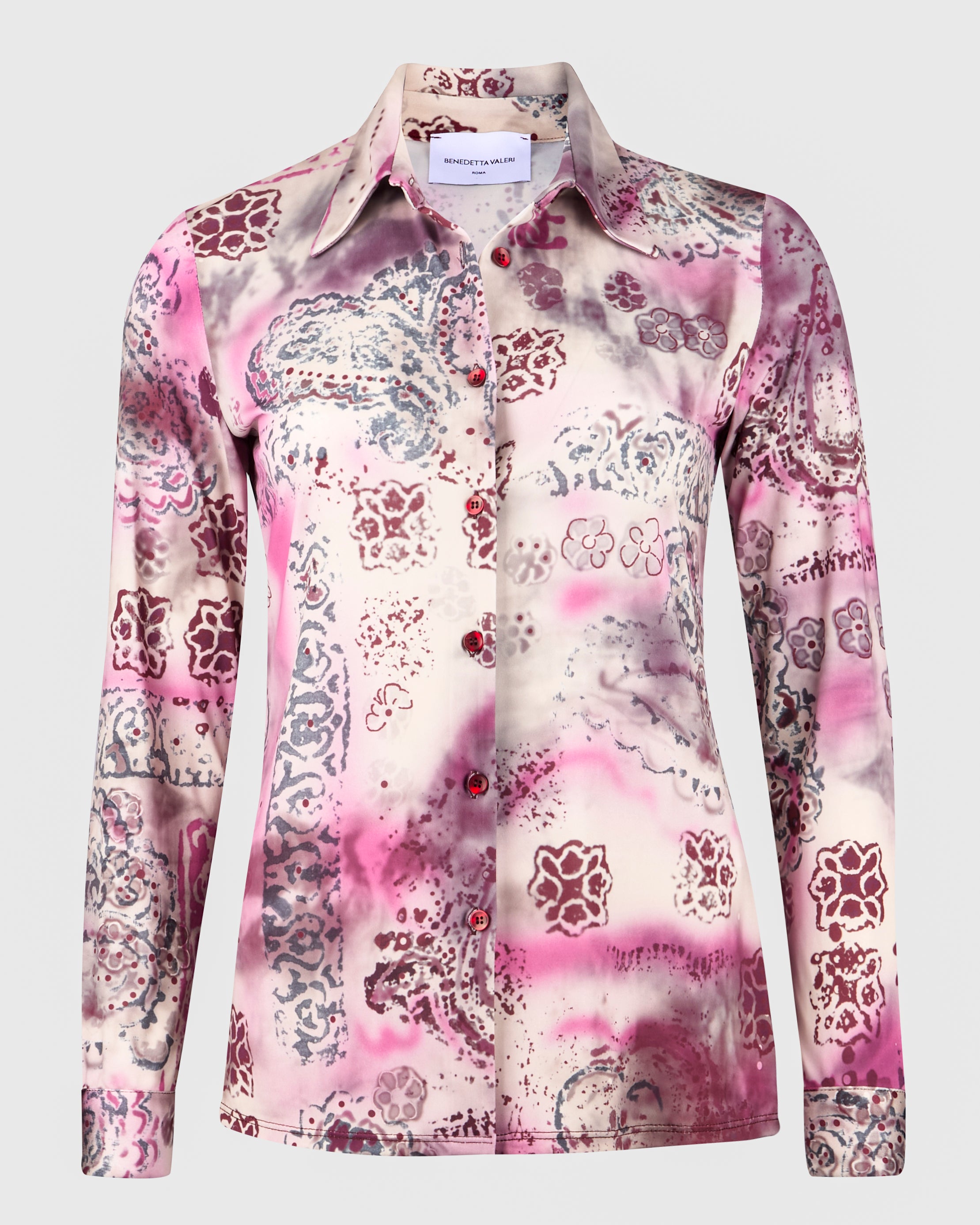 Camicia in jersey fantasia SOFIA
