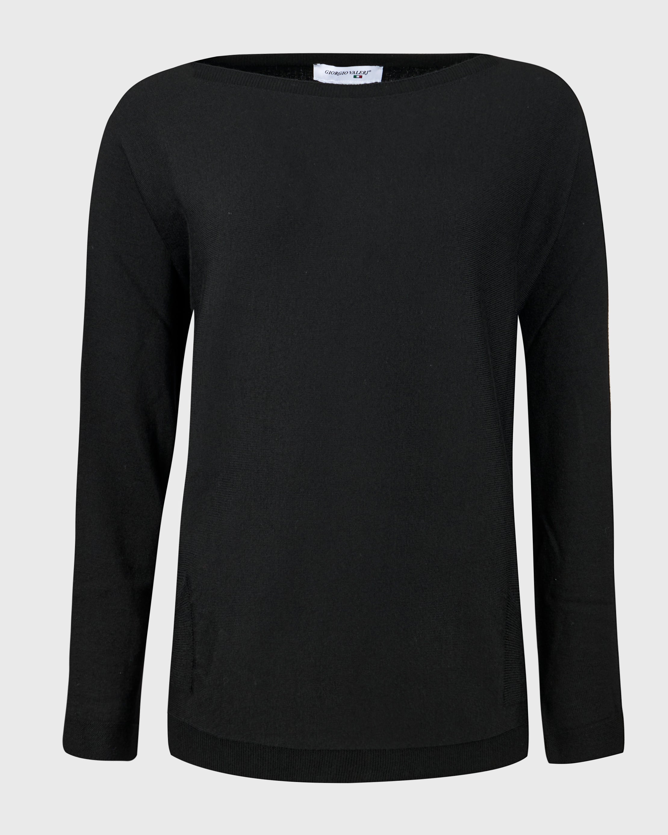 Maglia over tasche pura lana A10/ML