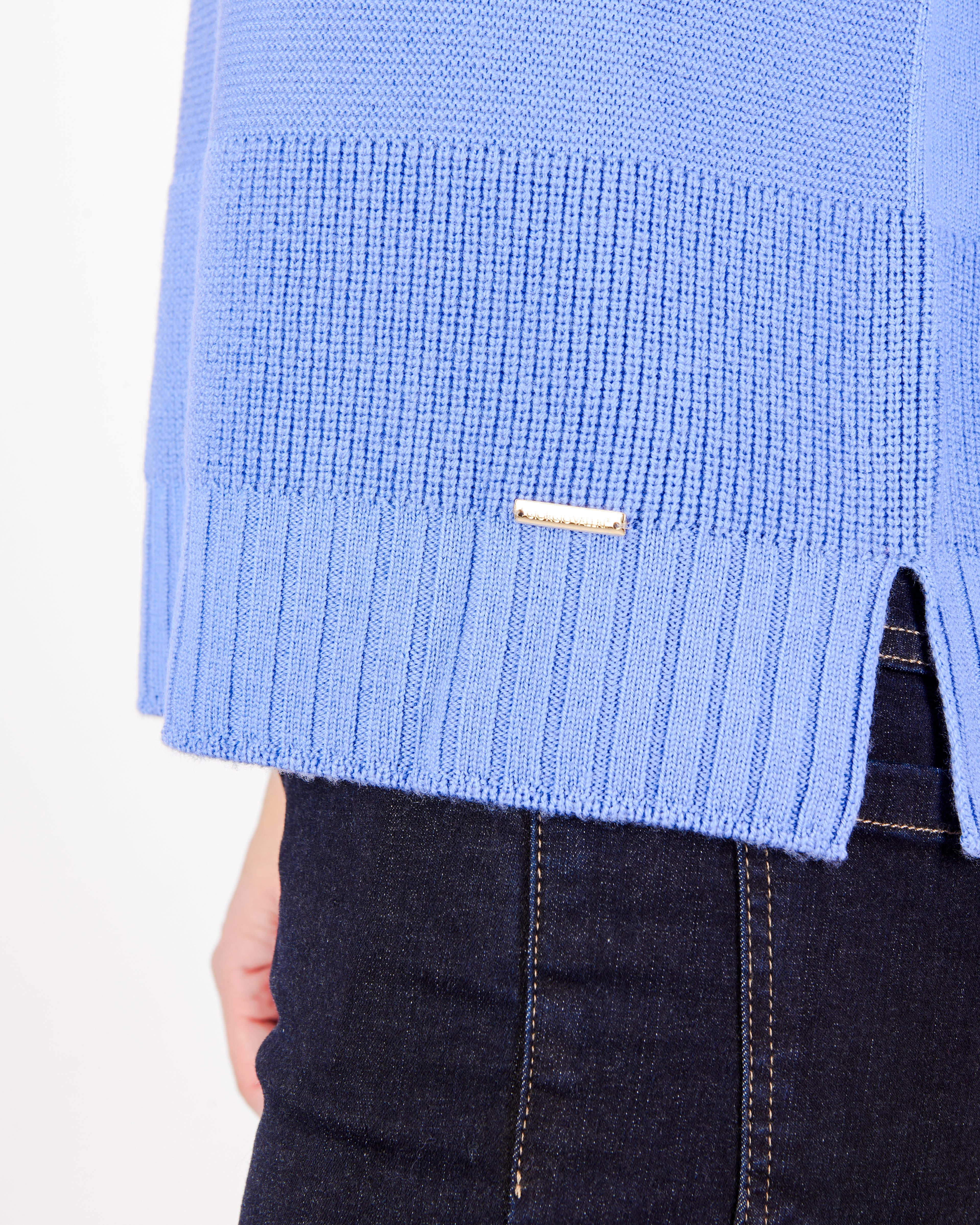 Girocollo links e punto pannocchia spacchi Z9516