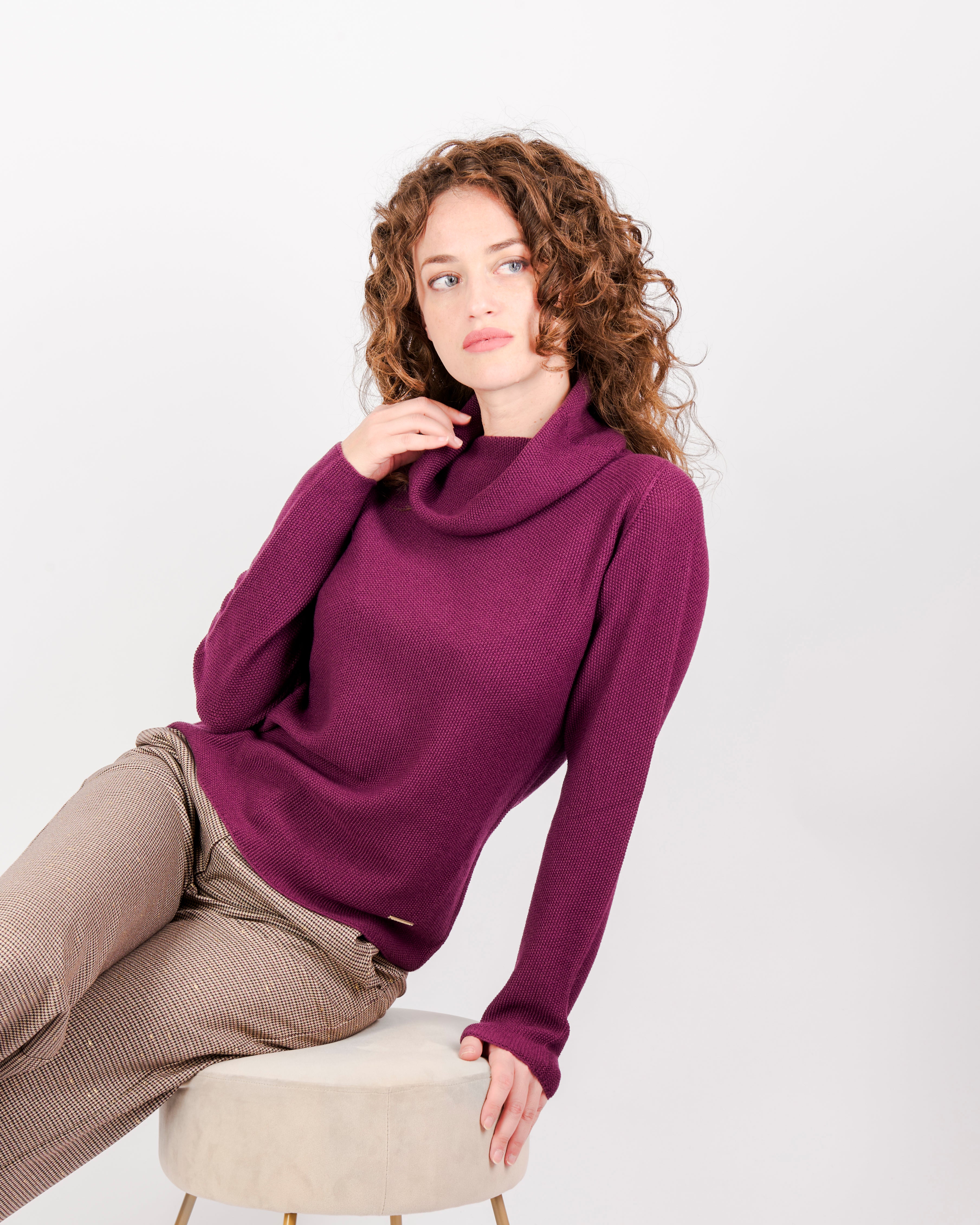 Maglia collo alto pura lana CHICCO CIAMBELLA INV