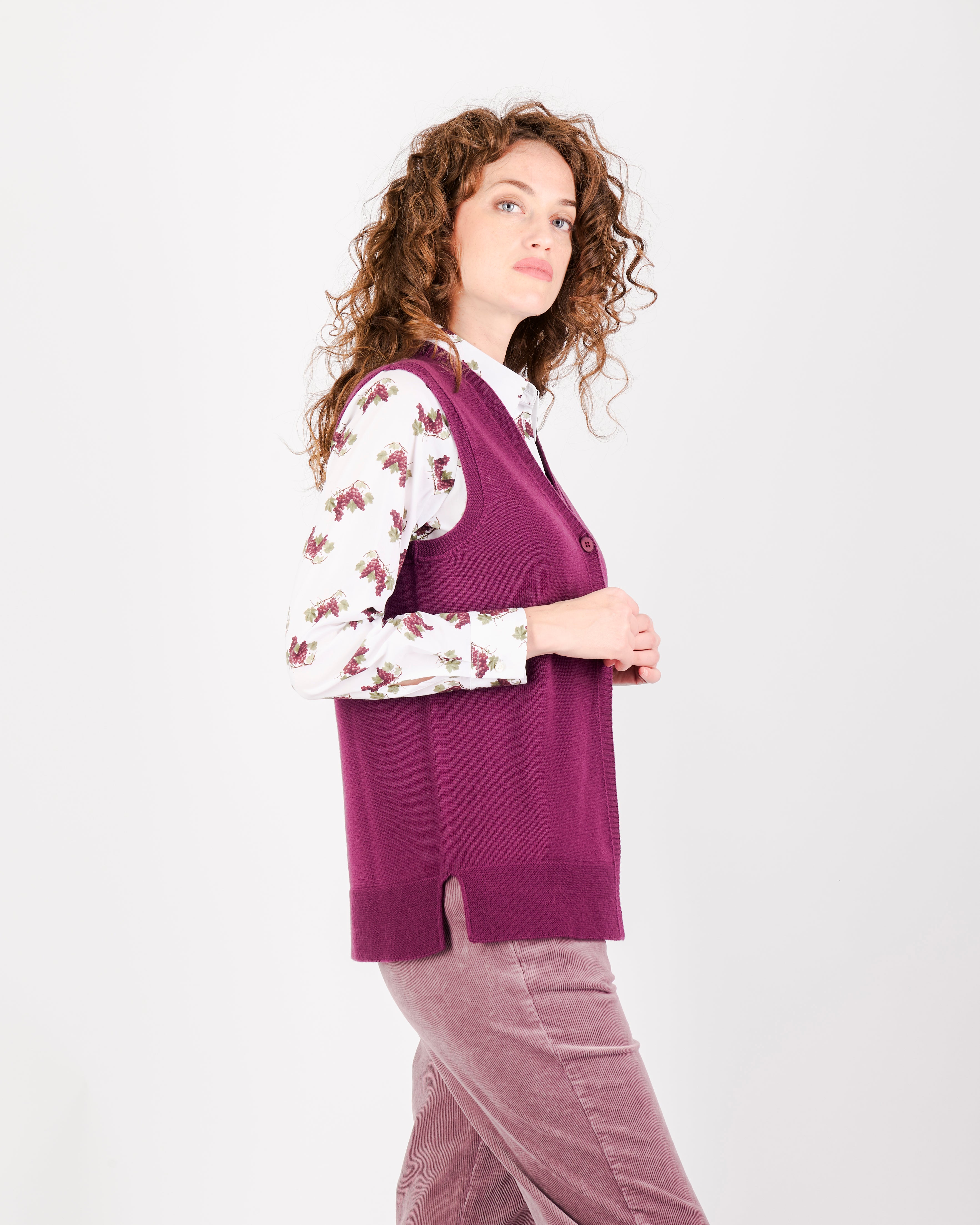 Gile' rasato pura lana 2 bottoni Z9627