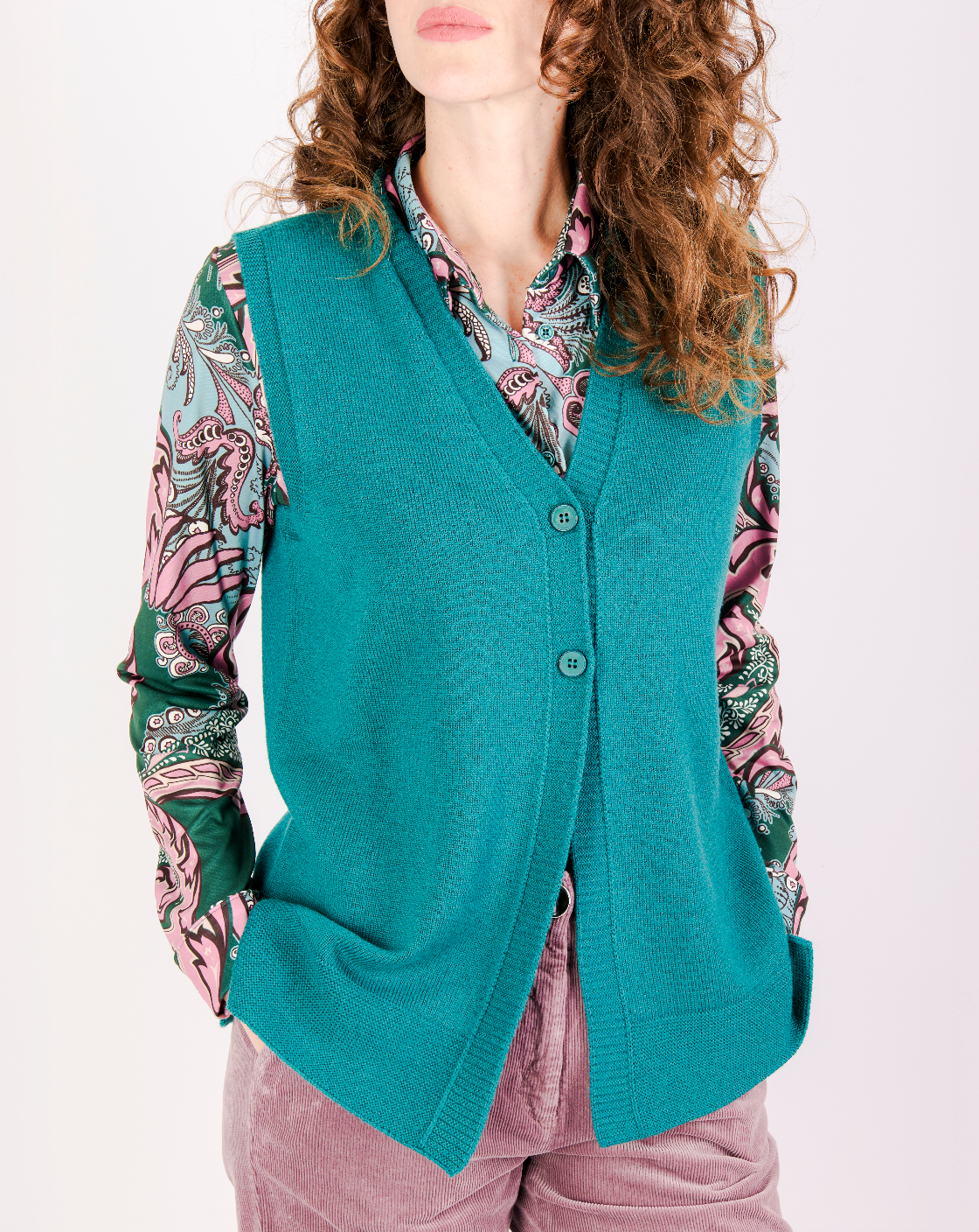 Gile' rasato pura lana 2 bottoni Z9627