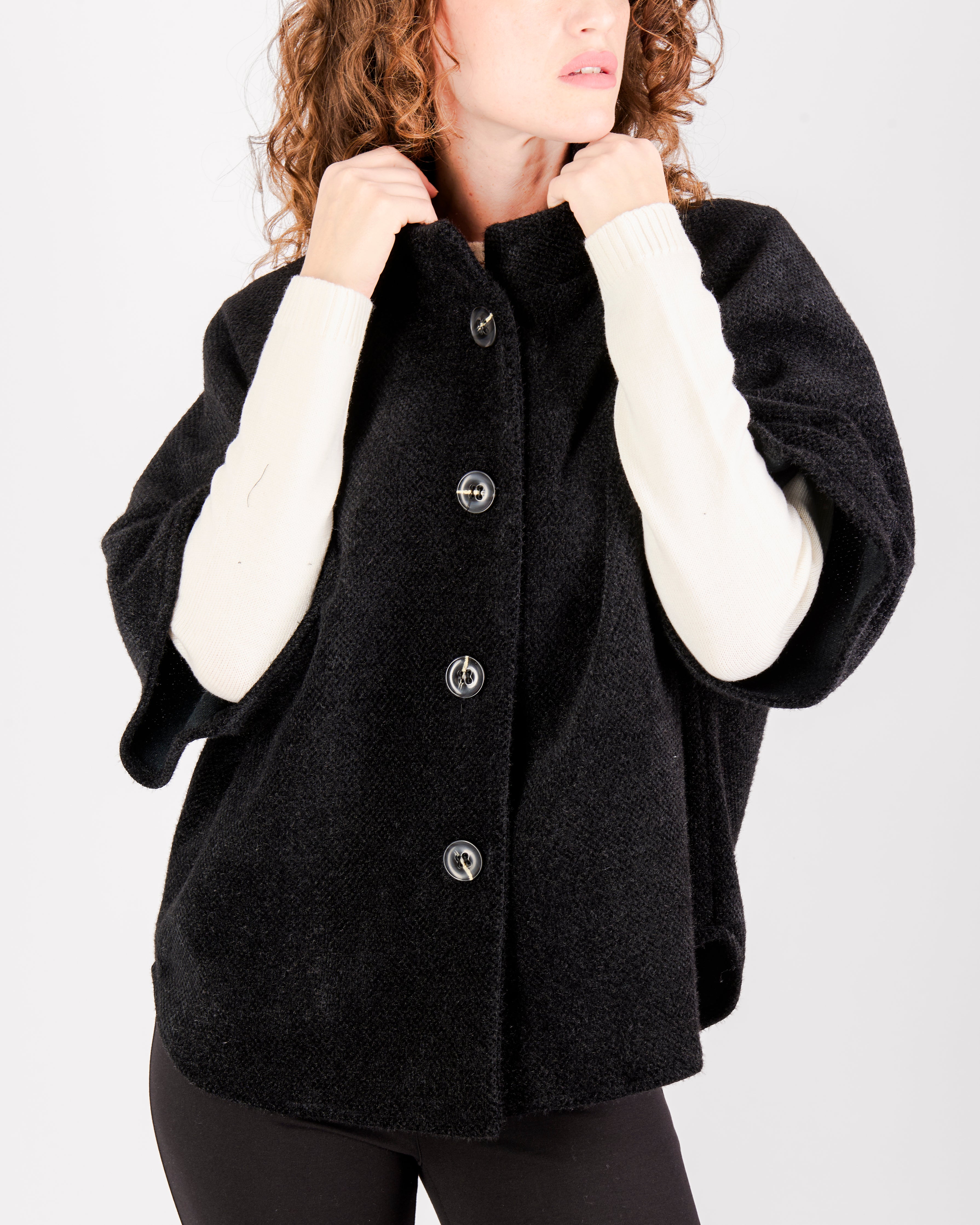 Cappa taglia unica bottoni DS1212