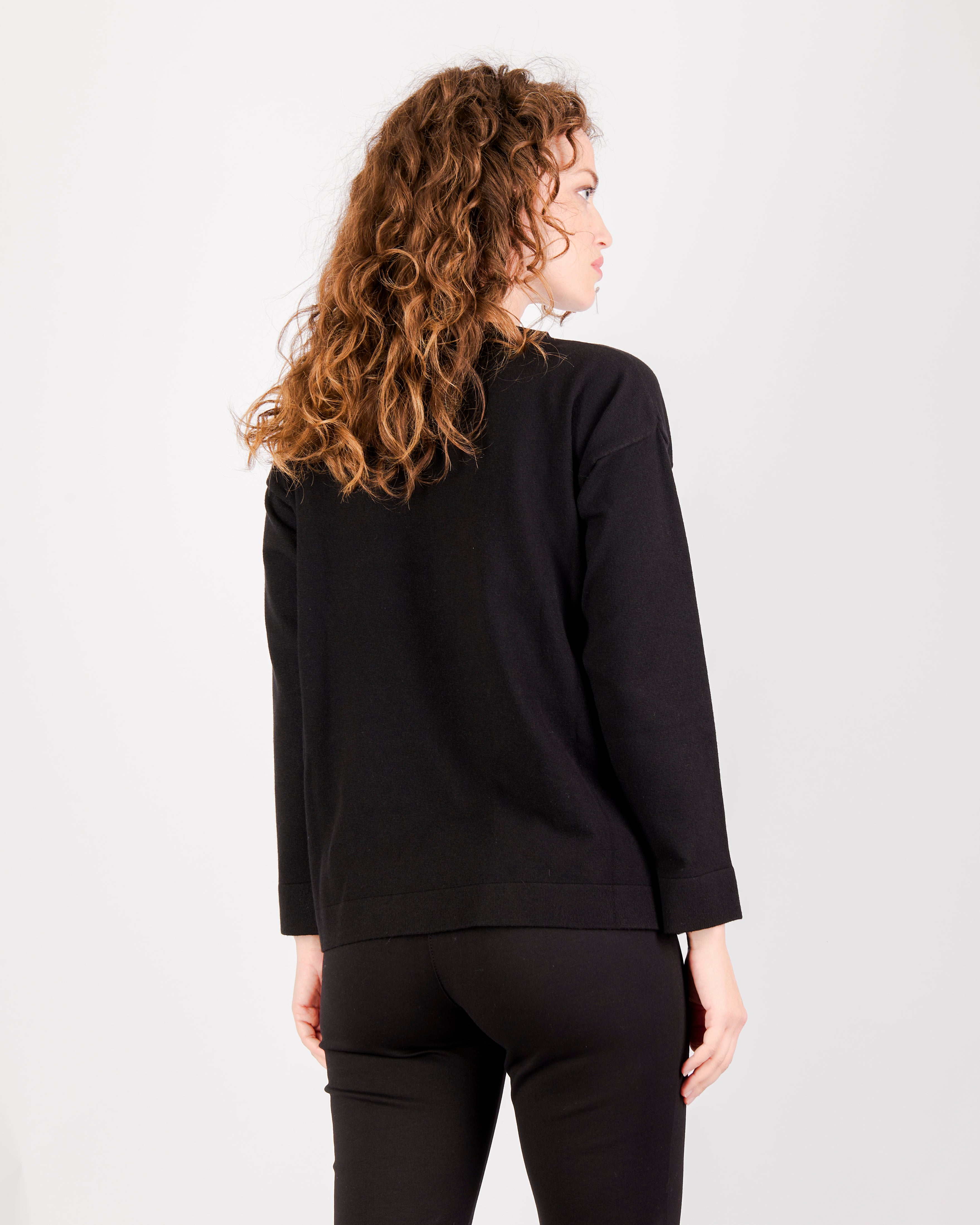 Maglia giro scatoletta 2 colori CL2271