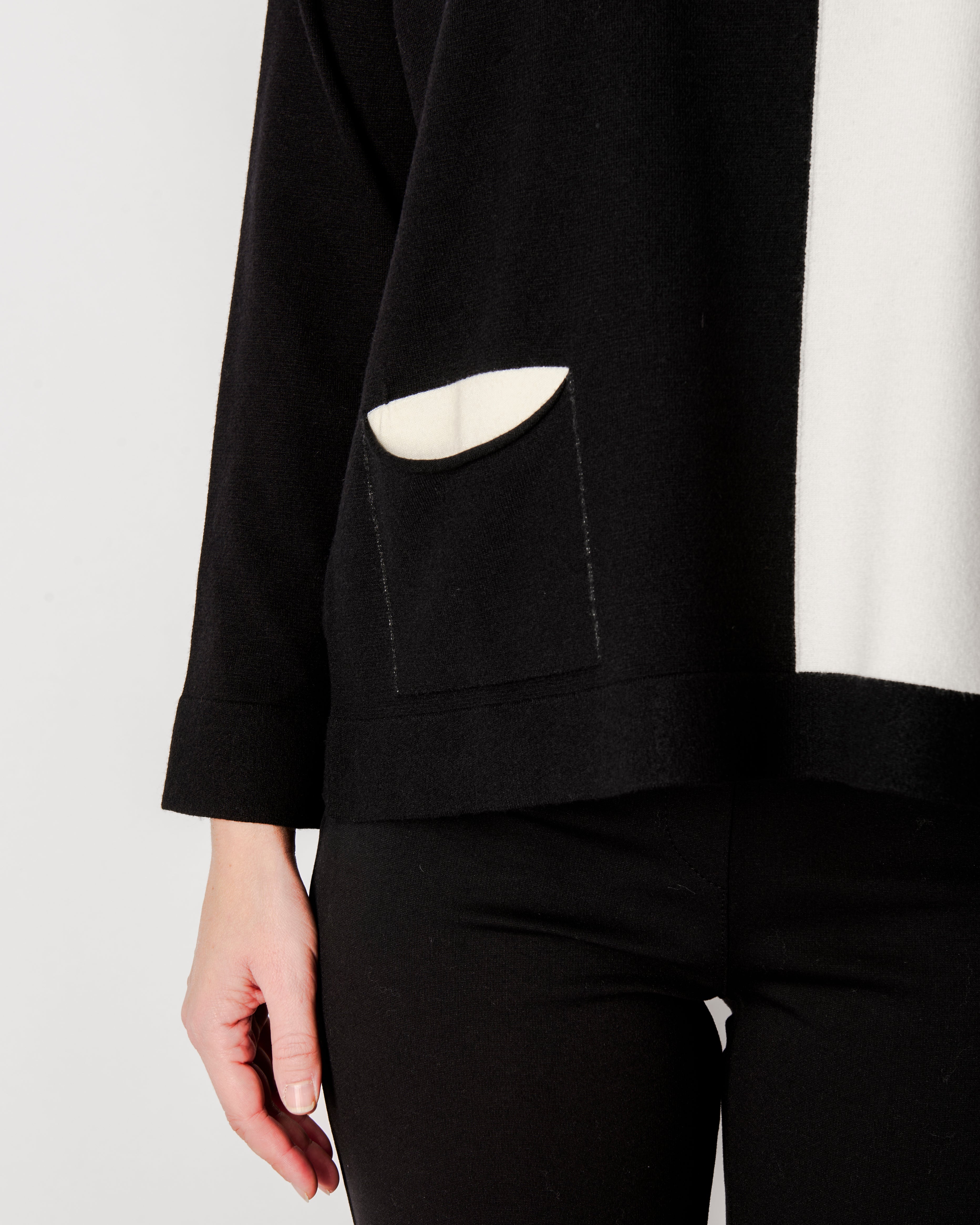 Maglia giro scatoletta 2 colori CL2271