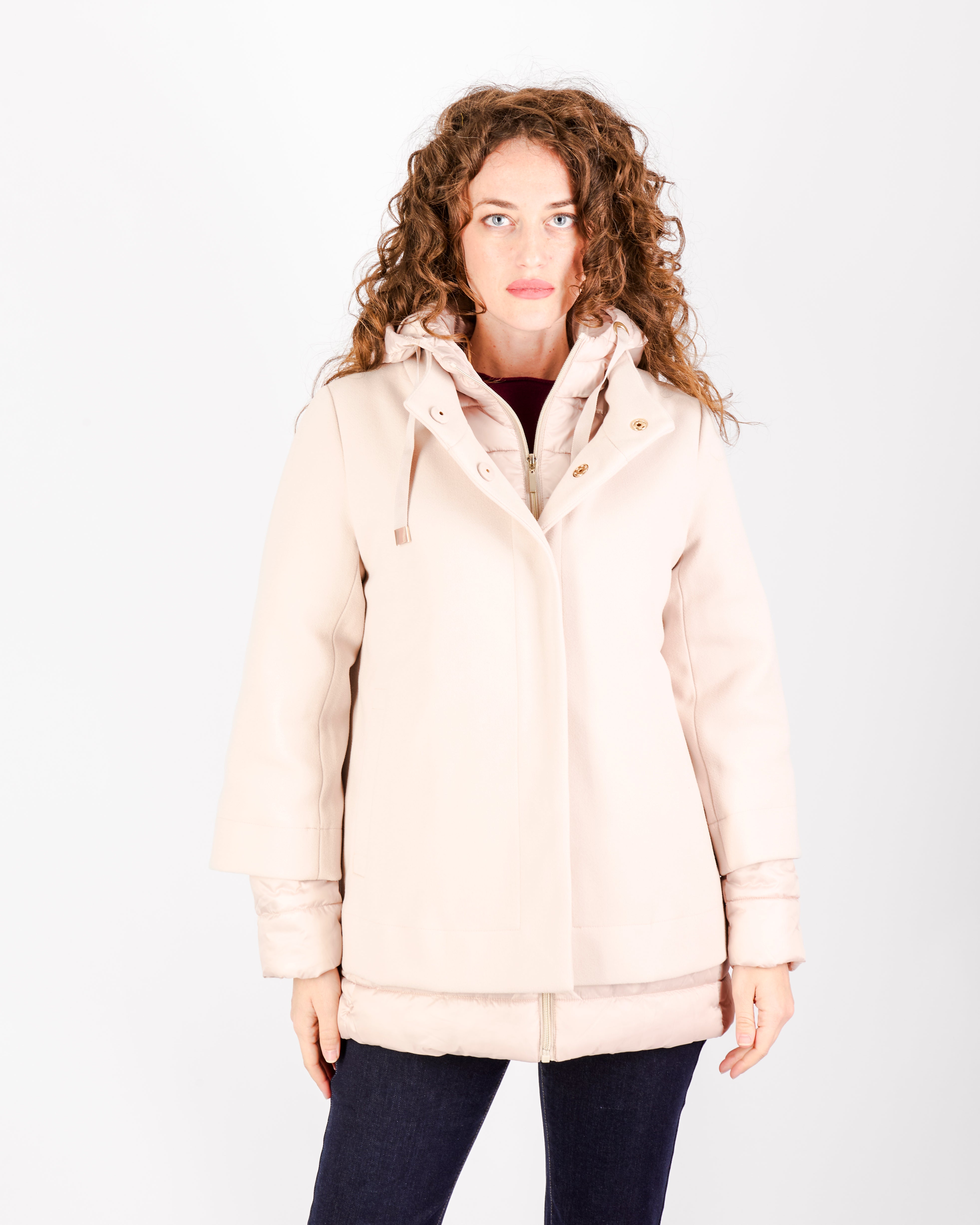 Cappotto con imbottitura staccabile LORY SHORT