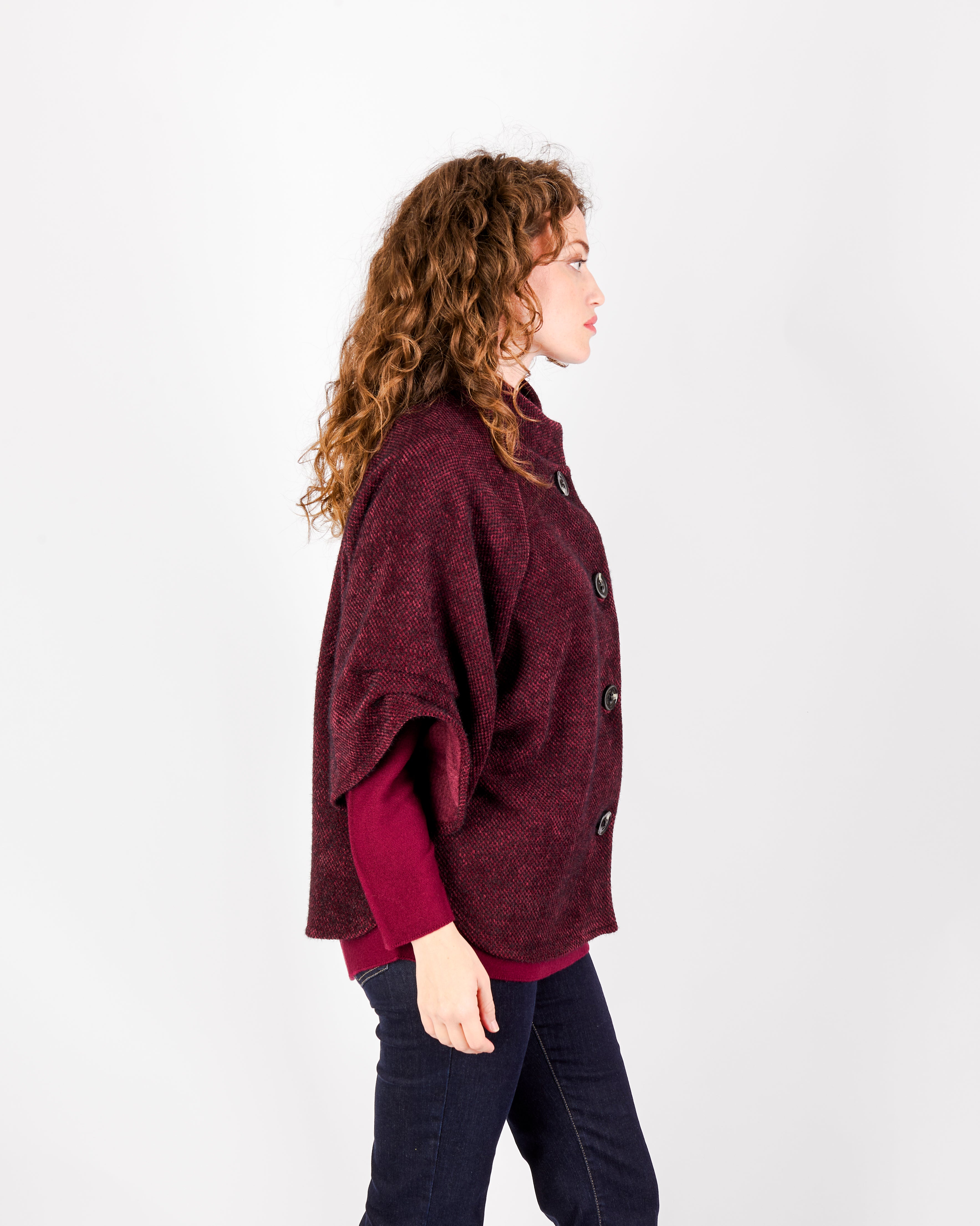 Cappa taglia unica bottoni DS1212