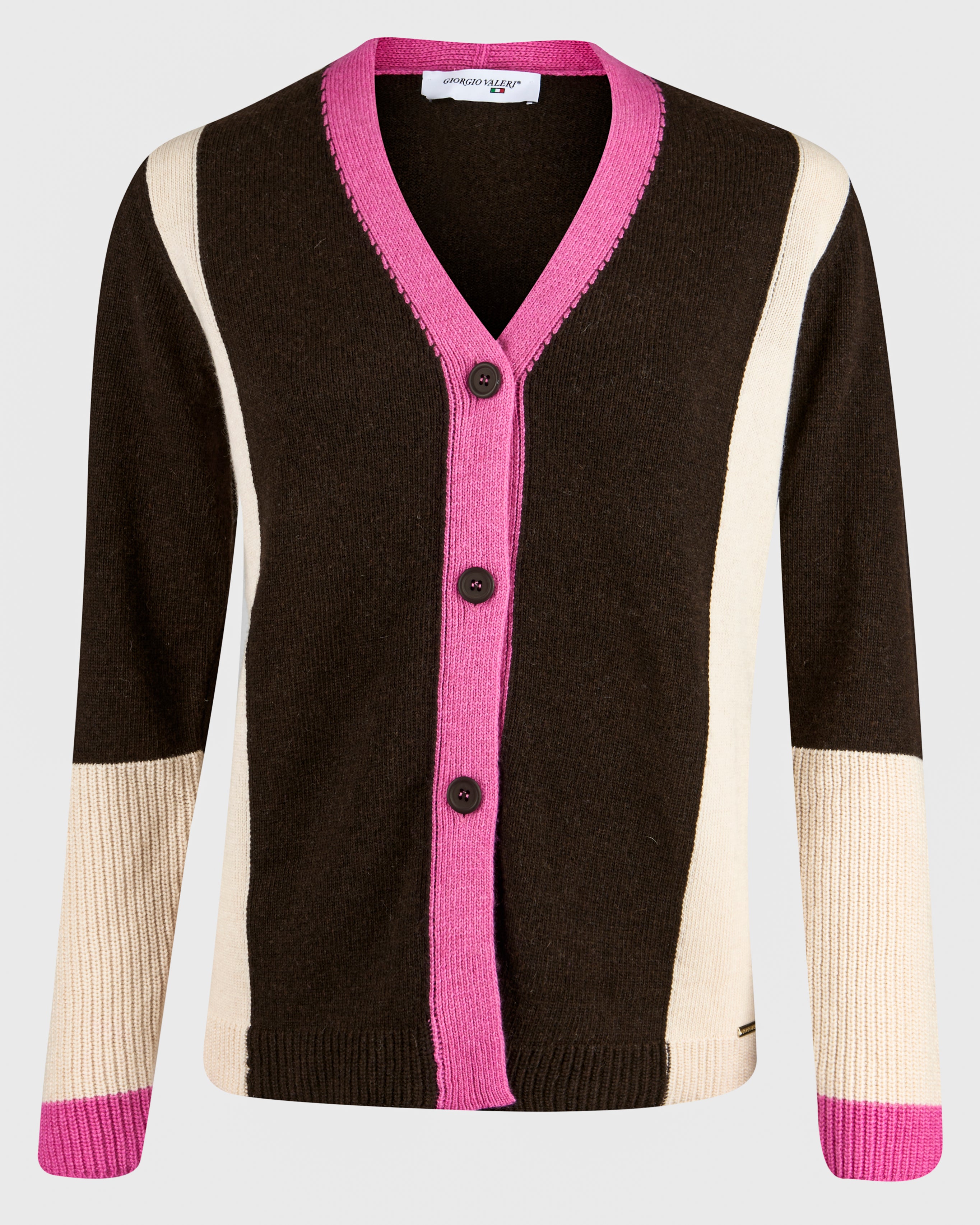 Giacca a V bottoni tre colori CL1975