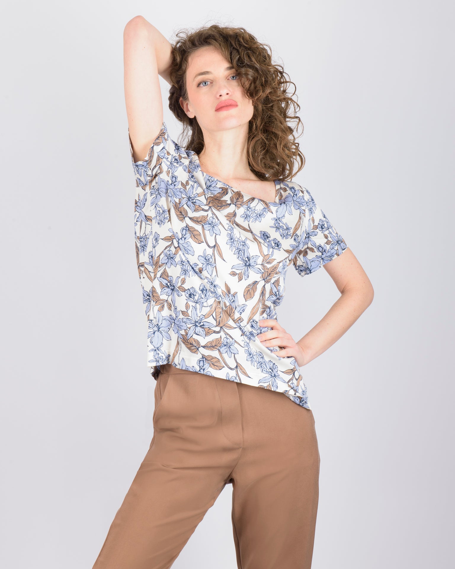 Casacca in viscosa fantasia JESSICA
