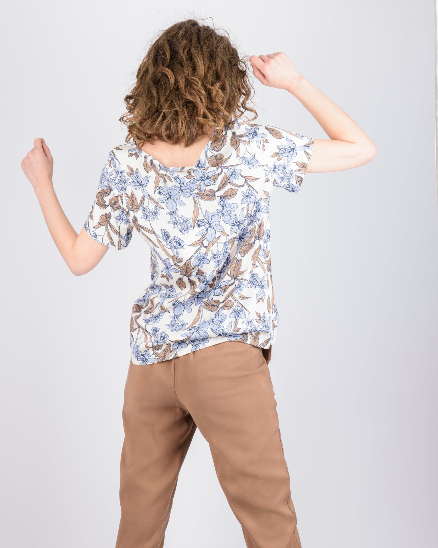 Casacca in viscosa fantasia JESSICA