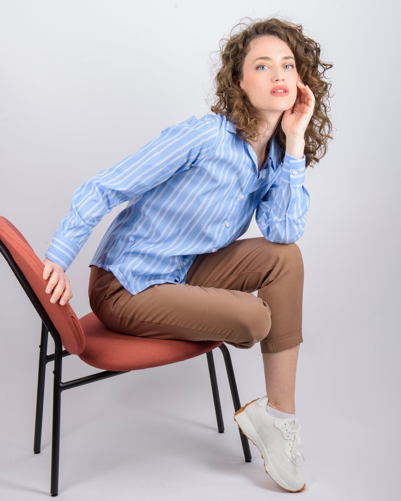 Camicia riga maschile 423541