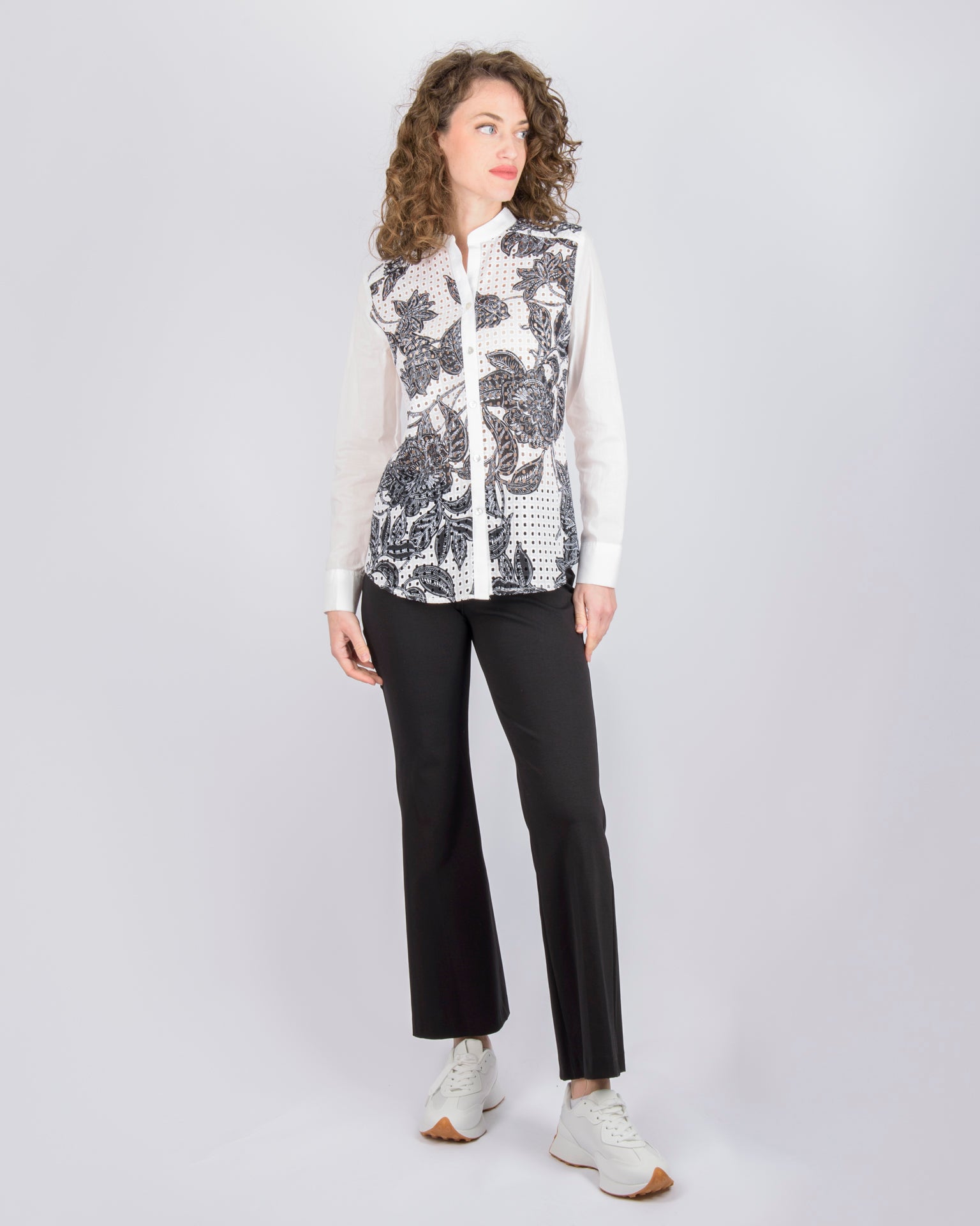 Camicia in sangallo fantasia 436568