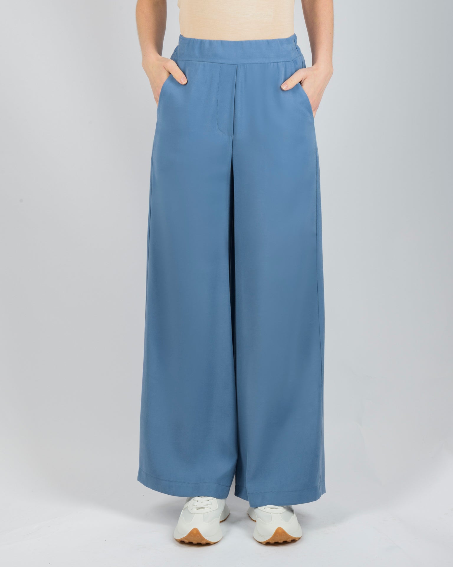 Pantalone gamba larga cupro G152/21
