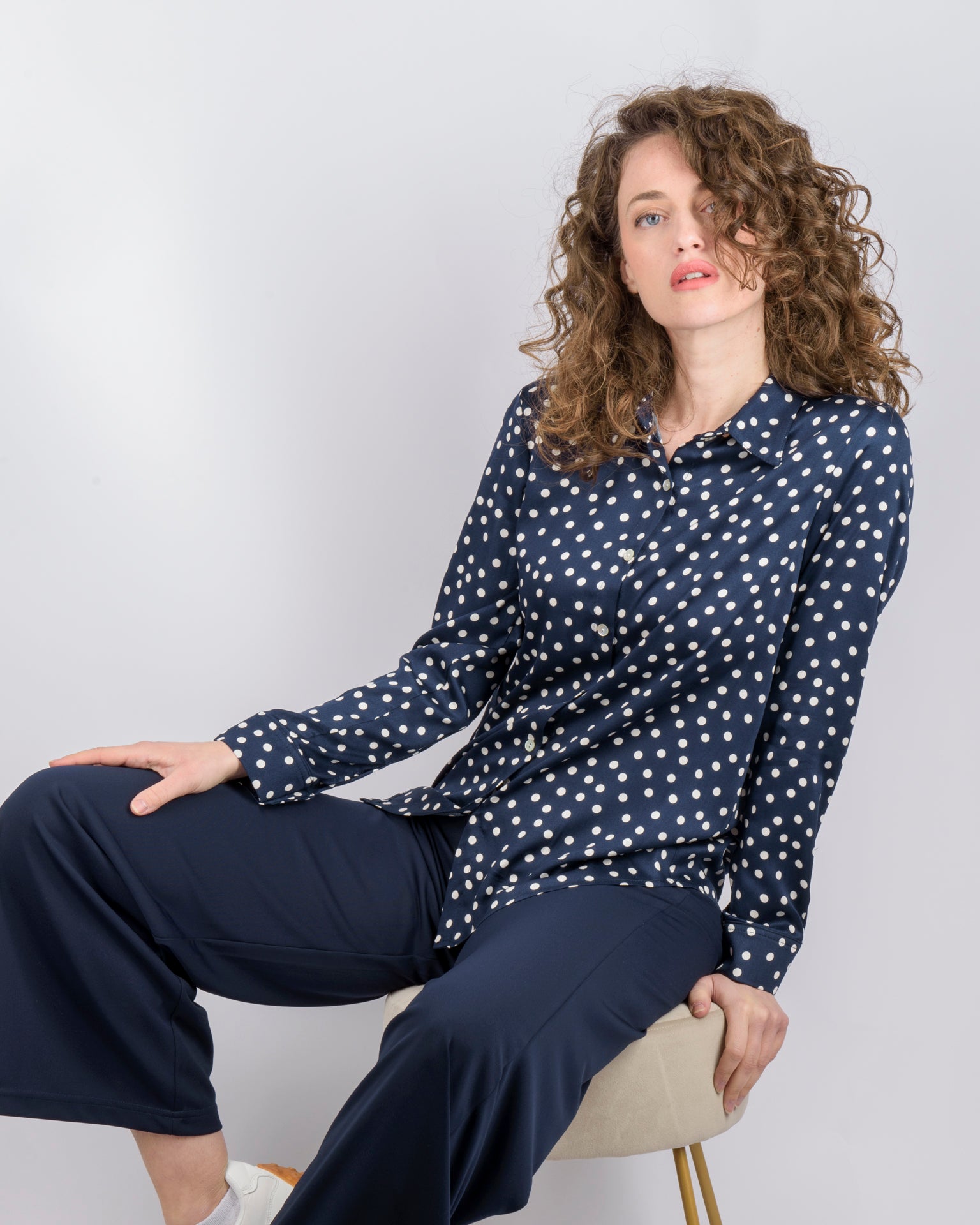 Camicia in viscosa SARA POIS