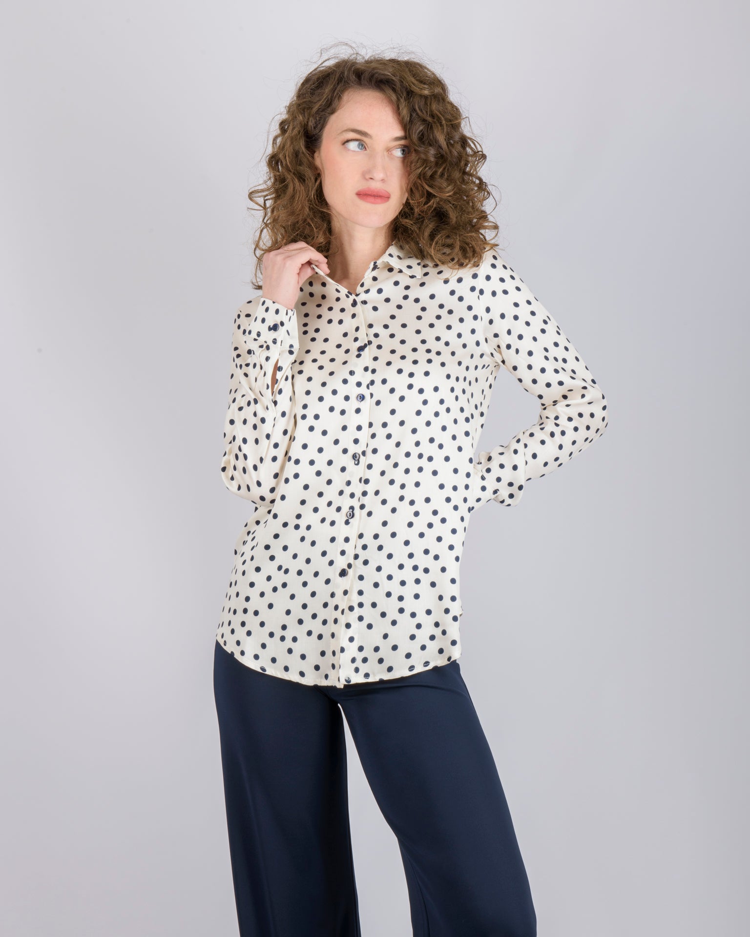 Camicia in viscosa SARA POIS