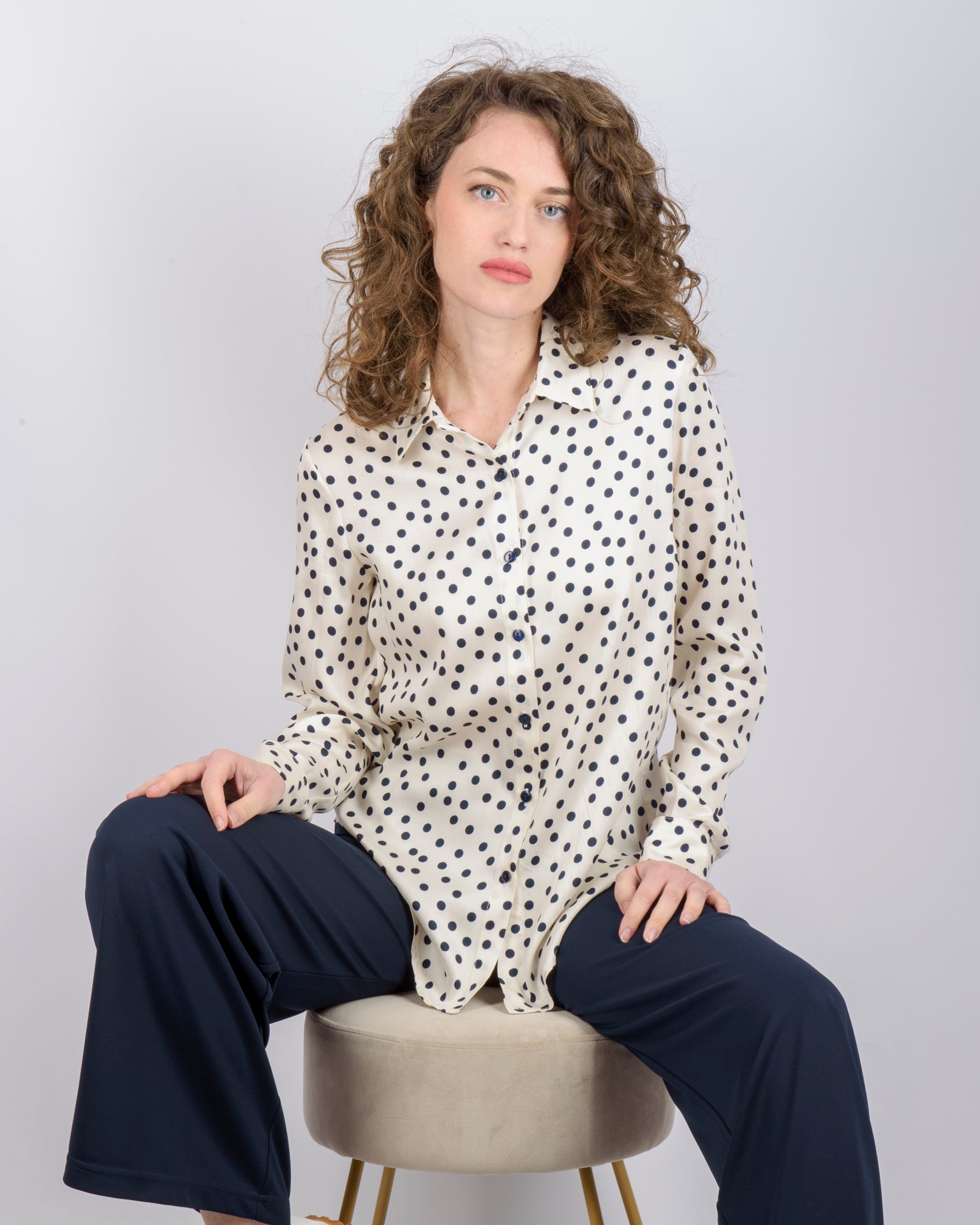 Camicia in viscosa SARA POIS