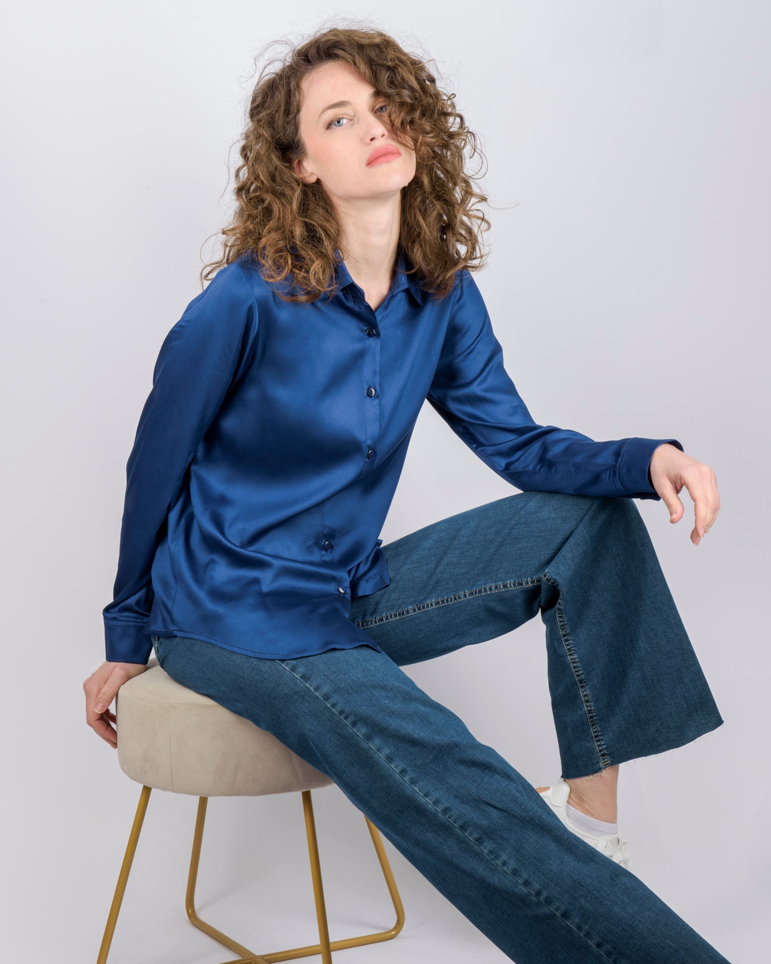 Camicia in viscosa SARA UNITO