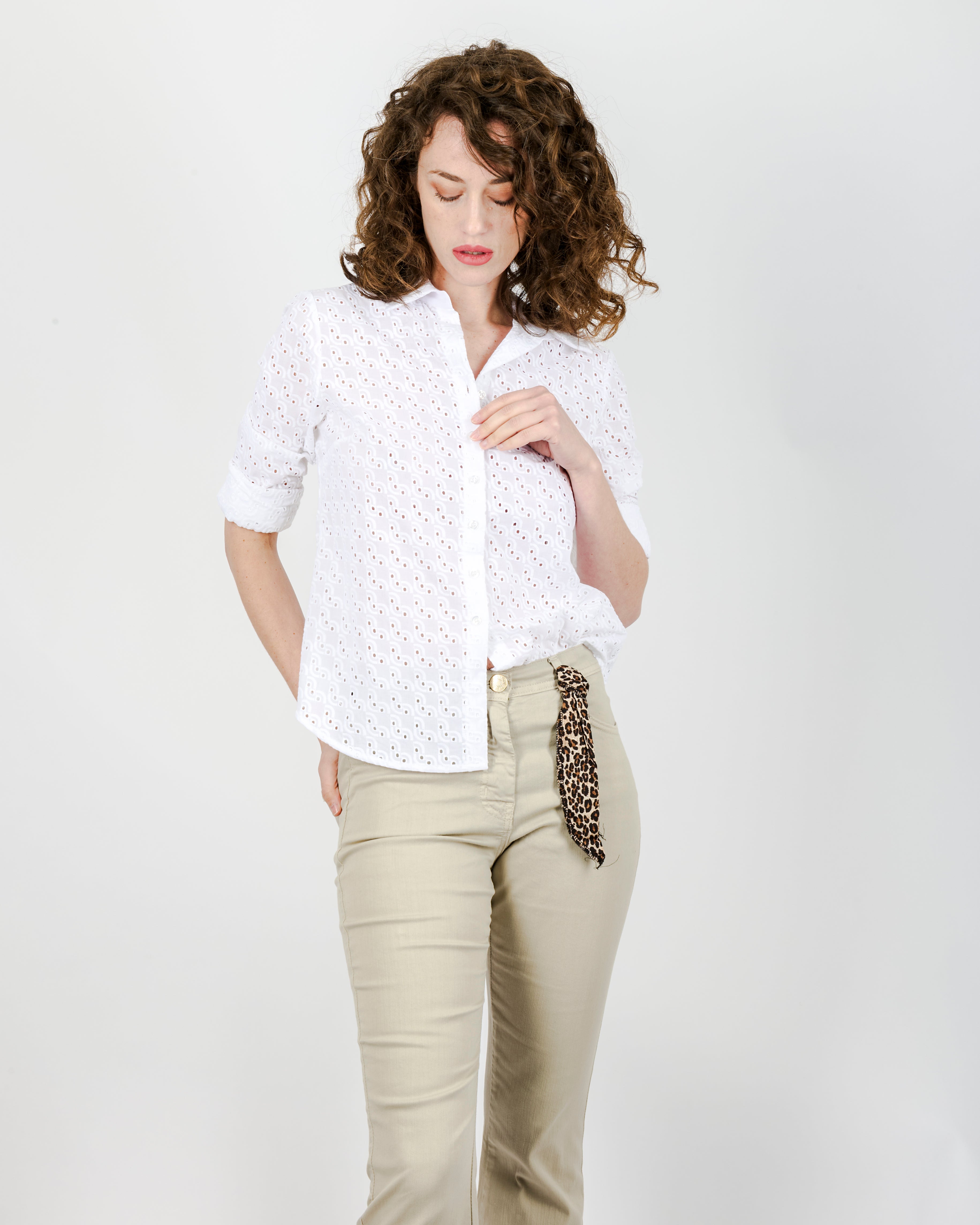Pantalone cotone trombetta MIREA COTONE